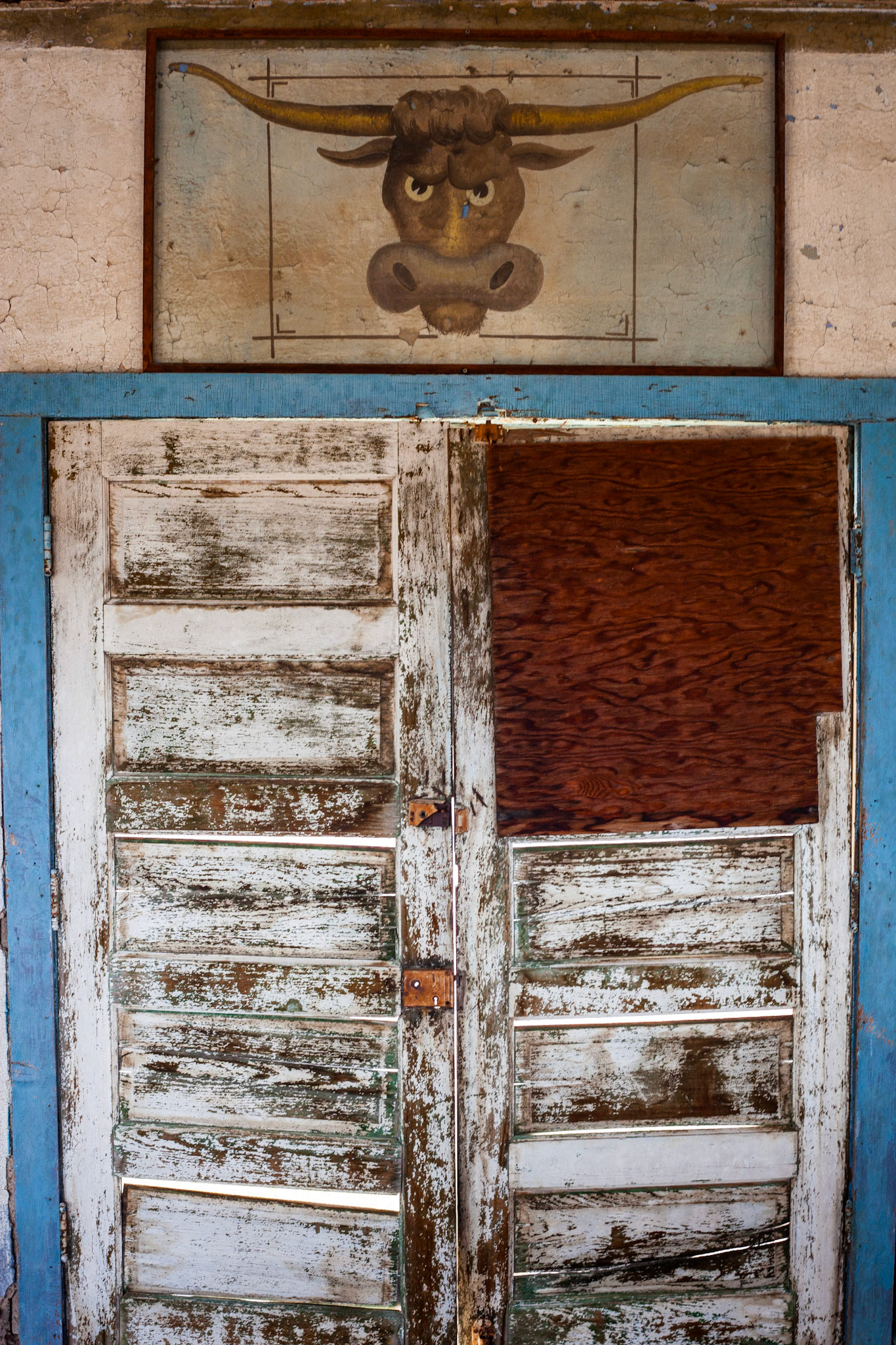 WWII POW Barracks Door, Marfa TX.