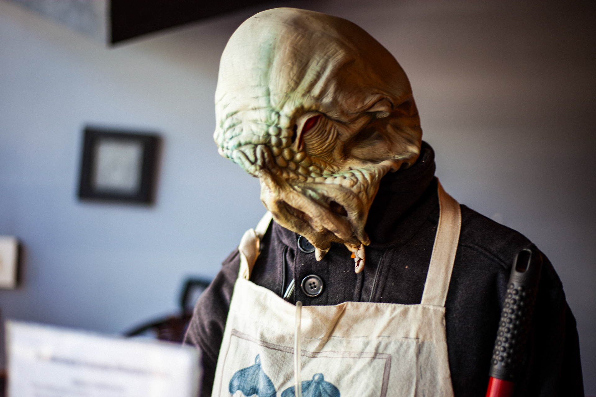 Alien Restaurant Host, Beacon NY.