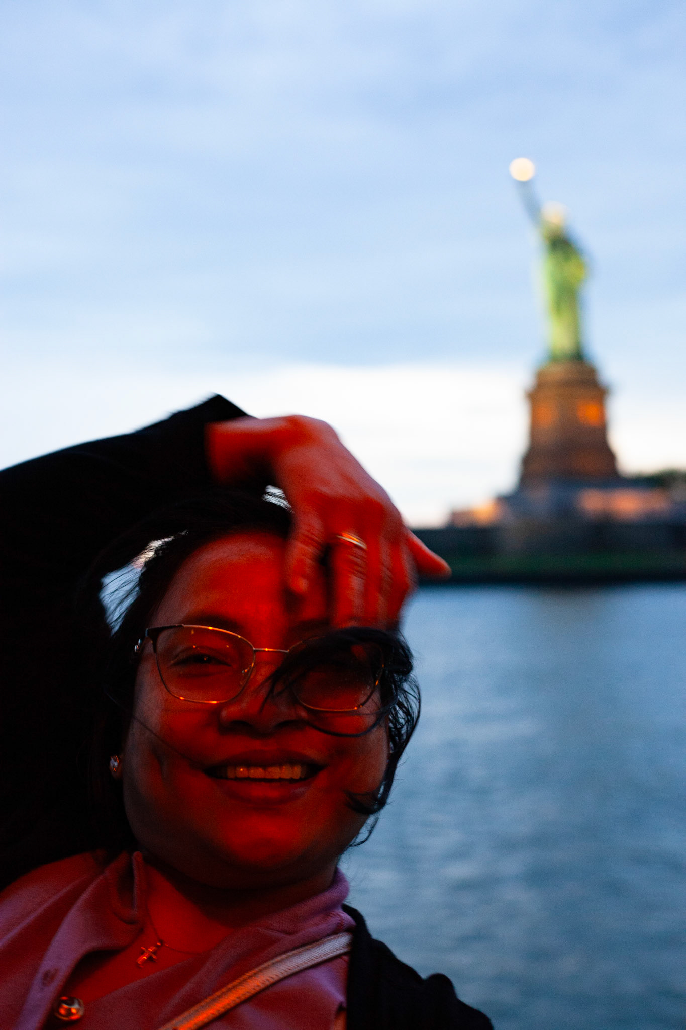 Cecile on River Cruise.