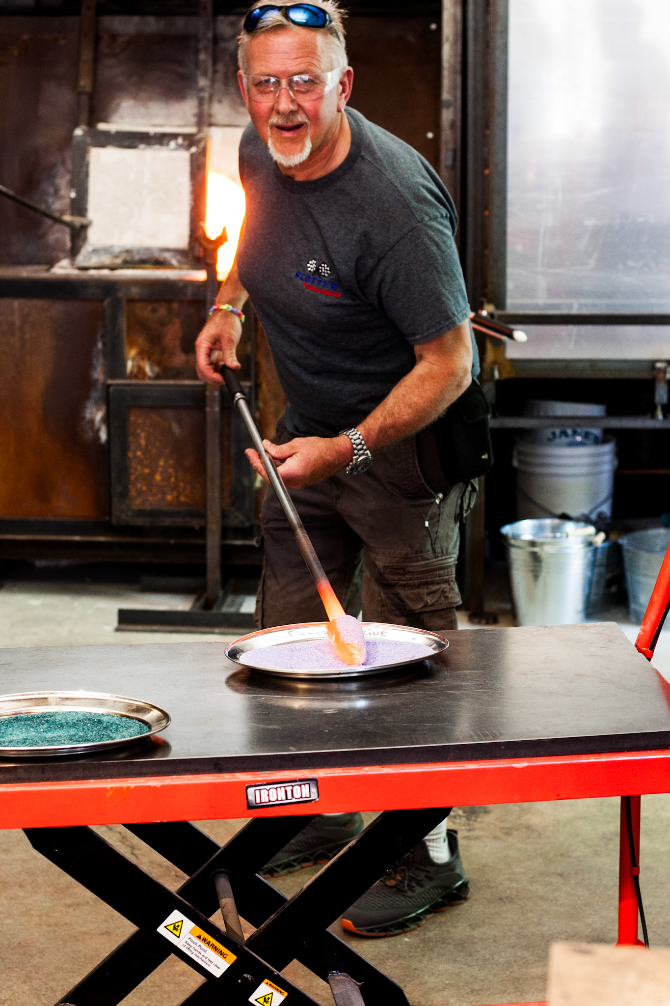Glass-maker, Beacon NY.