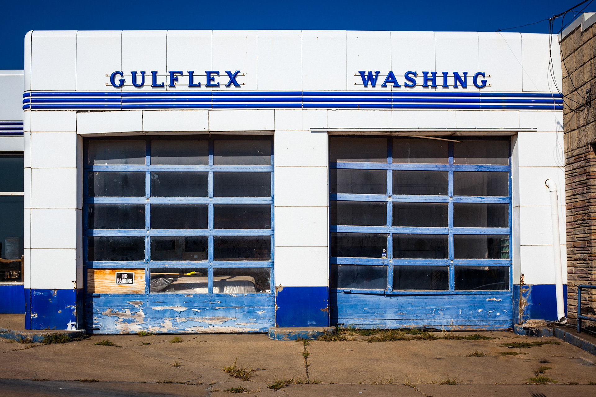 Gas Station Bays (c. 1950), Denton 2025