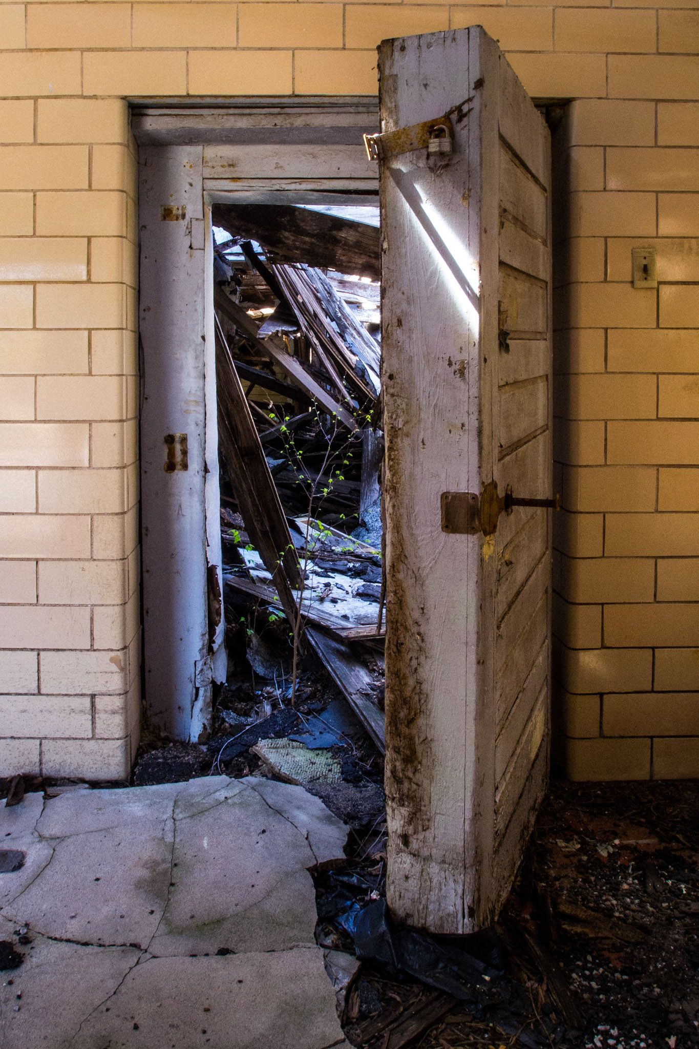 Cold Room Door, Gainesville TX.