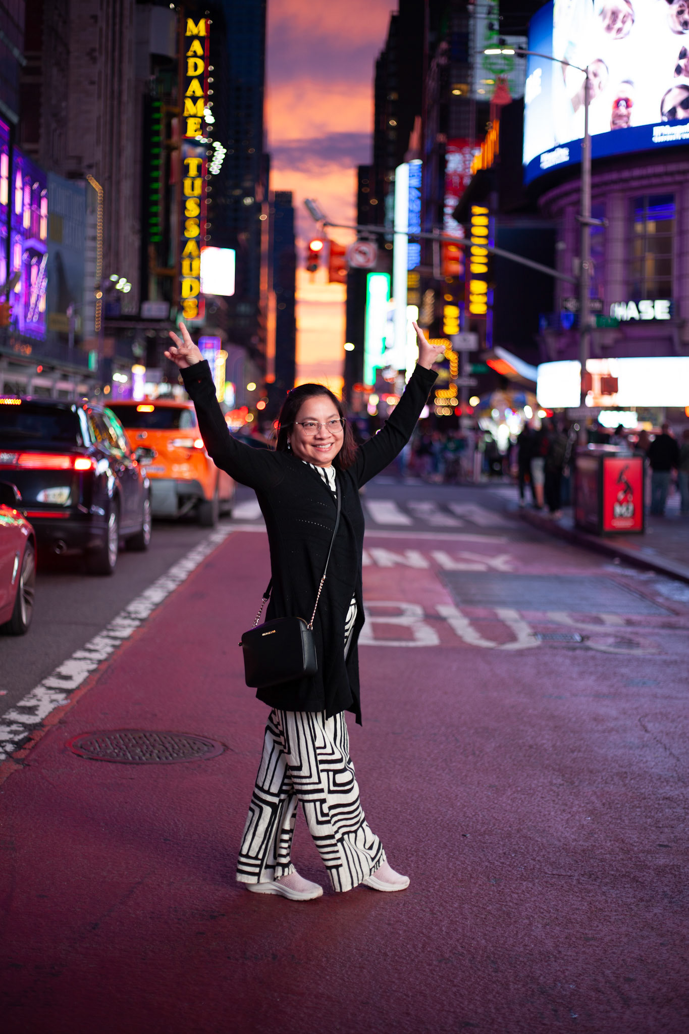 Times Square, (Facing West) NY.