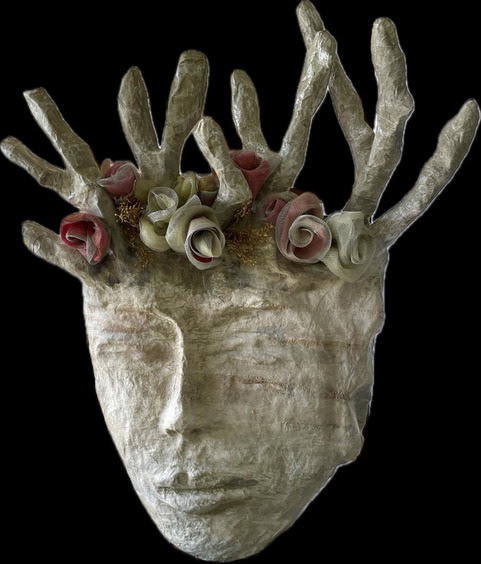 İRENE, 65cm x 90cm, mixed media wall art