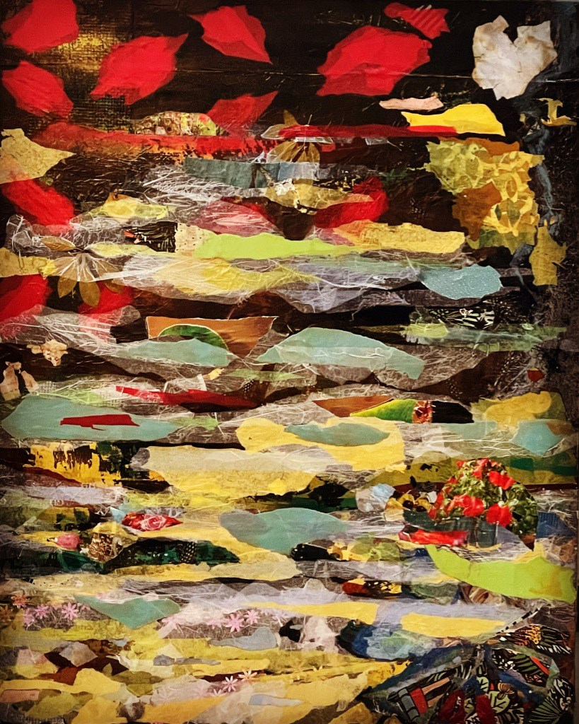 80cm x 100cm, Mixed media on canvas