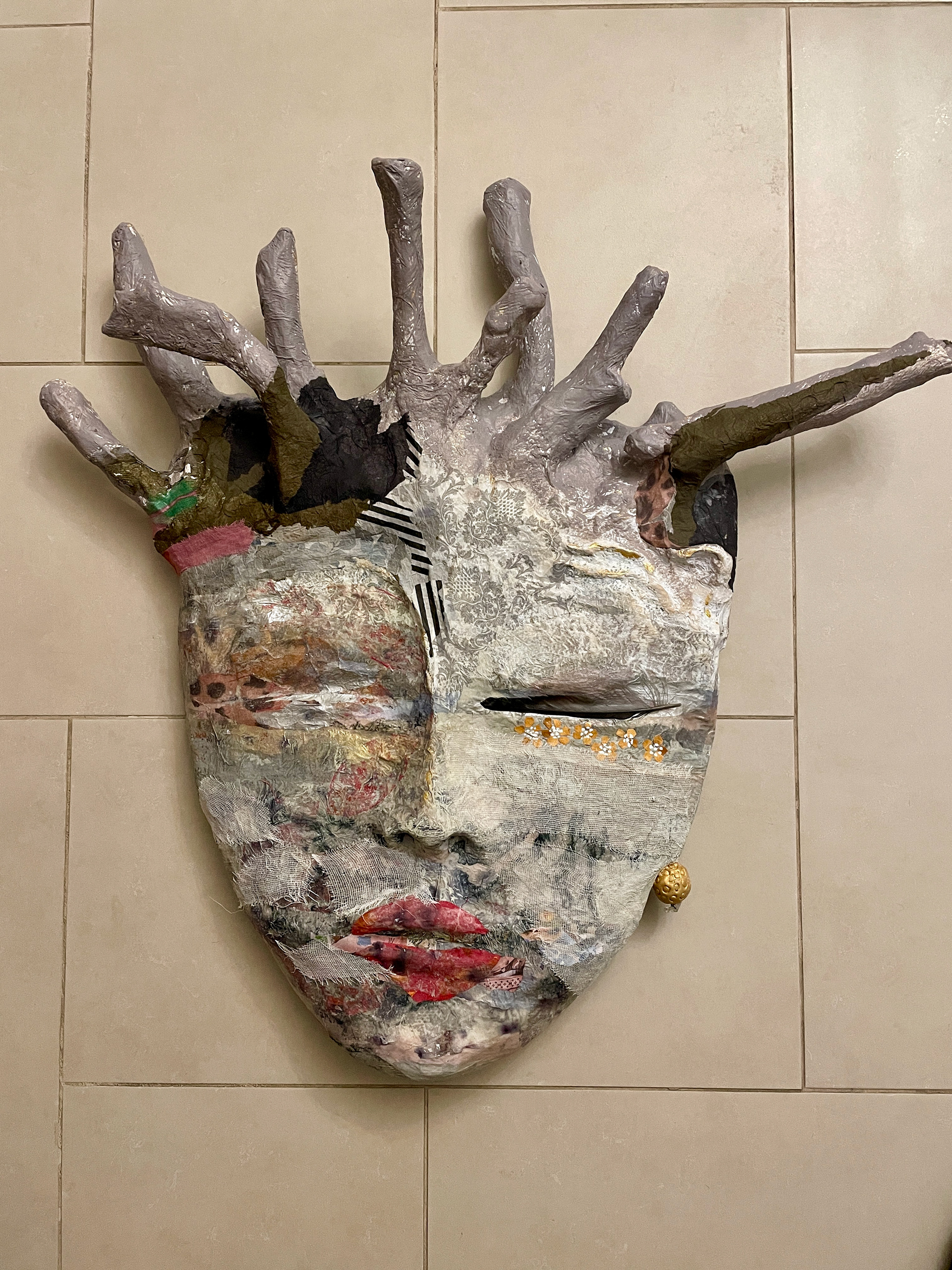 Mixed media, 70cm x 45cm