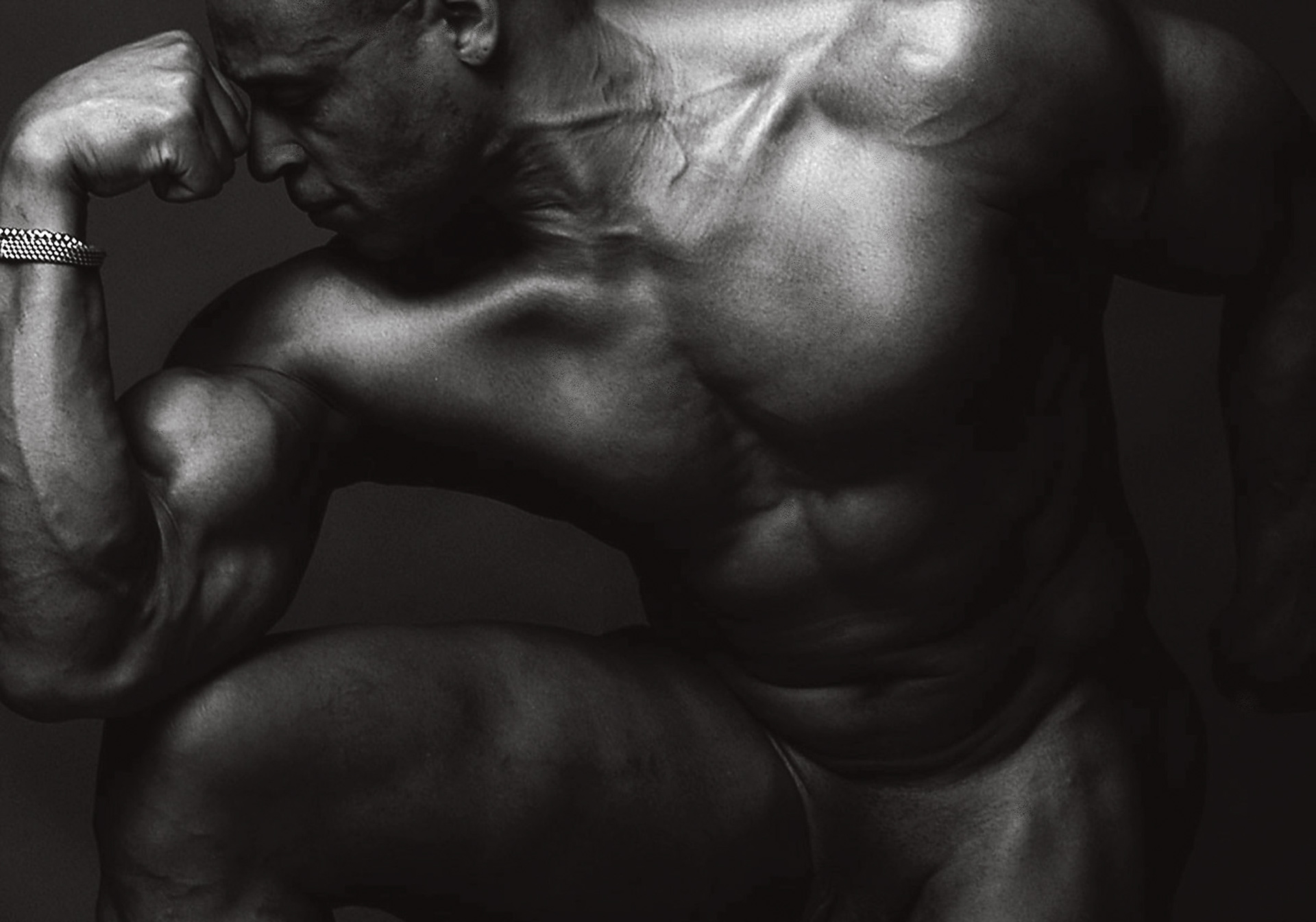 Alton T Brown Jr. "NYC Bodybuilding Series" Saatchi Gallery ©Loredana Sangiuliano