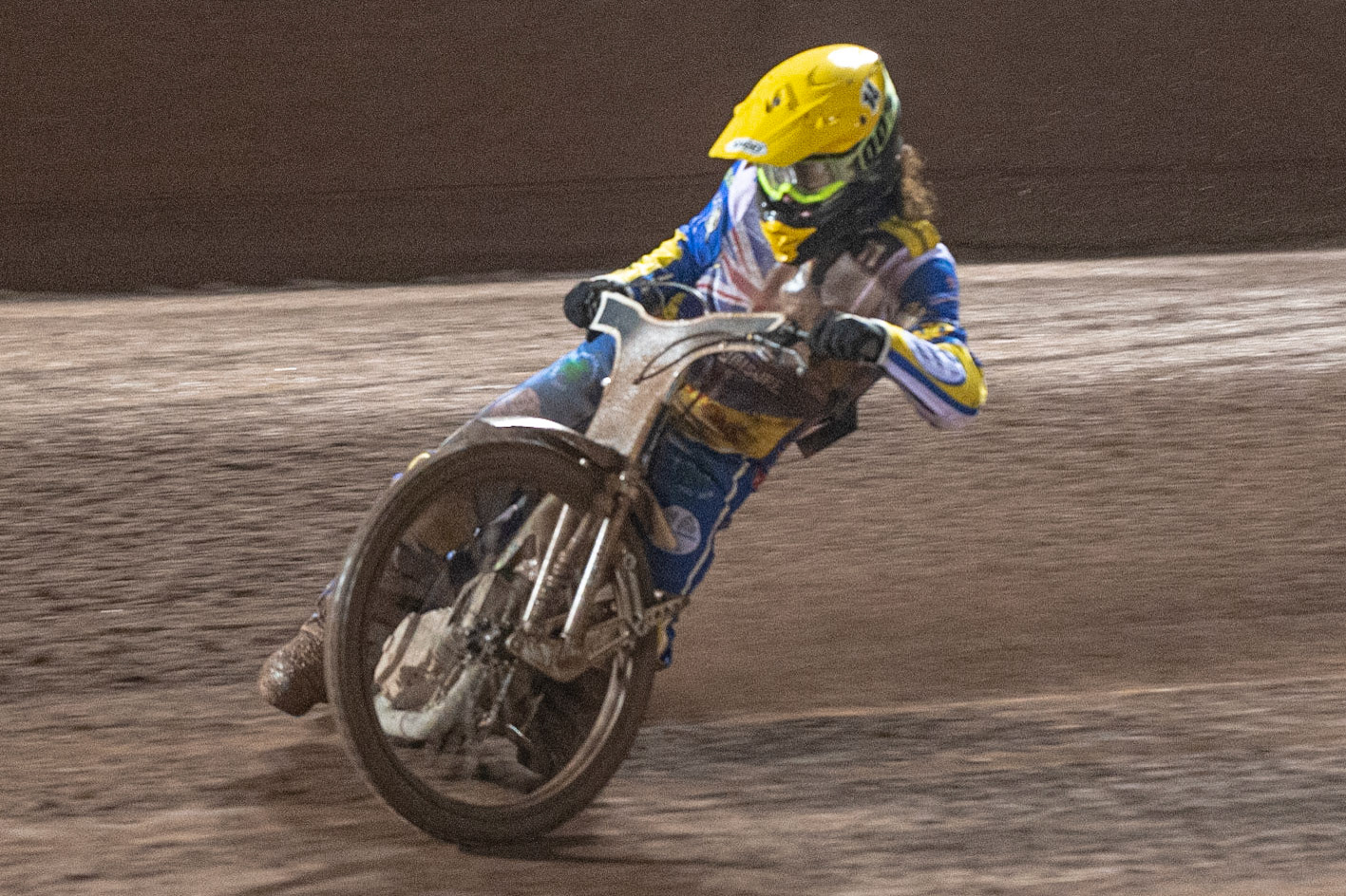 Photo: Ian CharlesRichard Lawson   in action  Sports Insure British Speedway Championship Final, National Speedway Stadium, Manchester Monday  28  September  2020