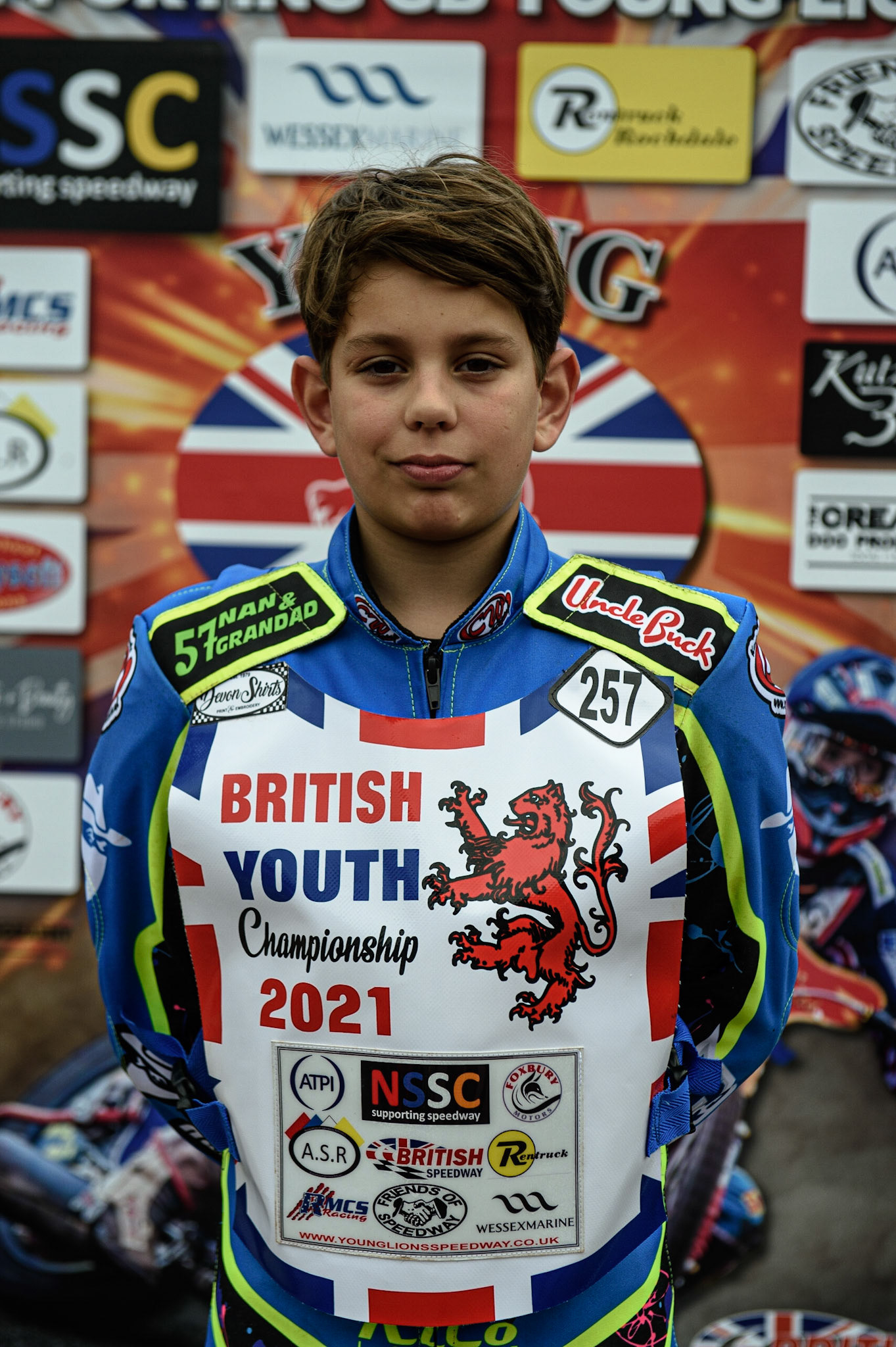 MANCHESTER, UK. AUGUST 2OTH   Rico Joyce at the National Speedway Stadium, Manchester on Friday 20th August 2021. (Credit: Ian Charles | MI News)