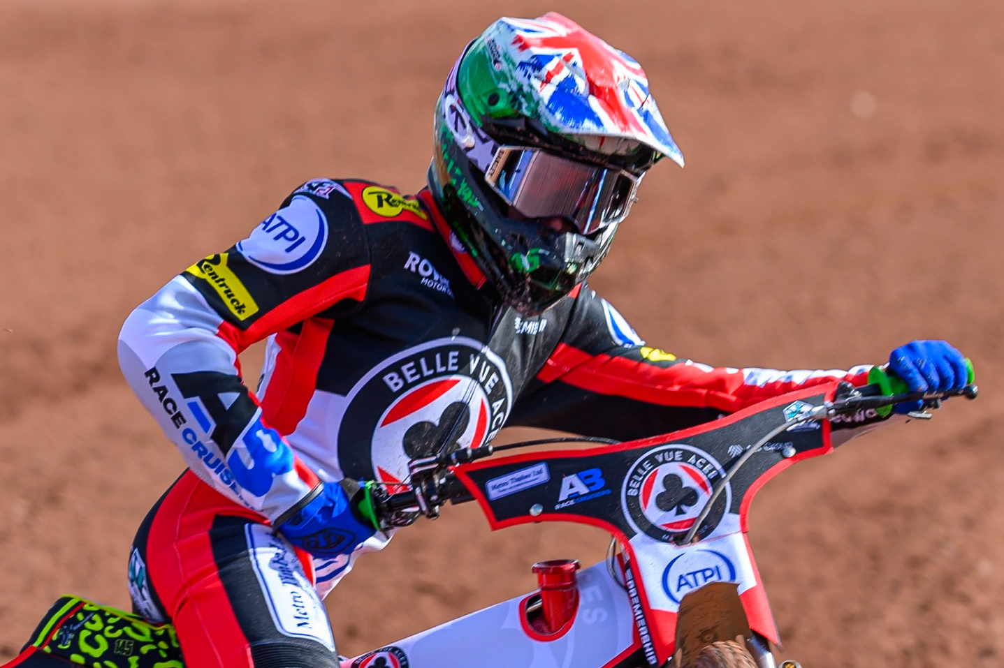 Will Cairns, Rising Star Rider of Belle Vue Aces during the Belle Vue Aces Media Day at the National Speedway Stadium, Manchester on Wednesday 11th March 2026. (Photo: Ian Charles | MI News)