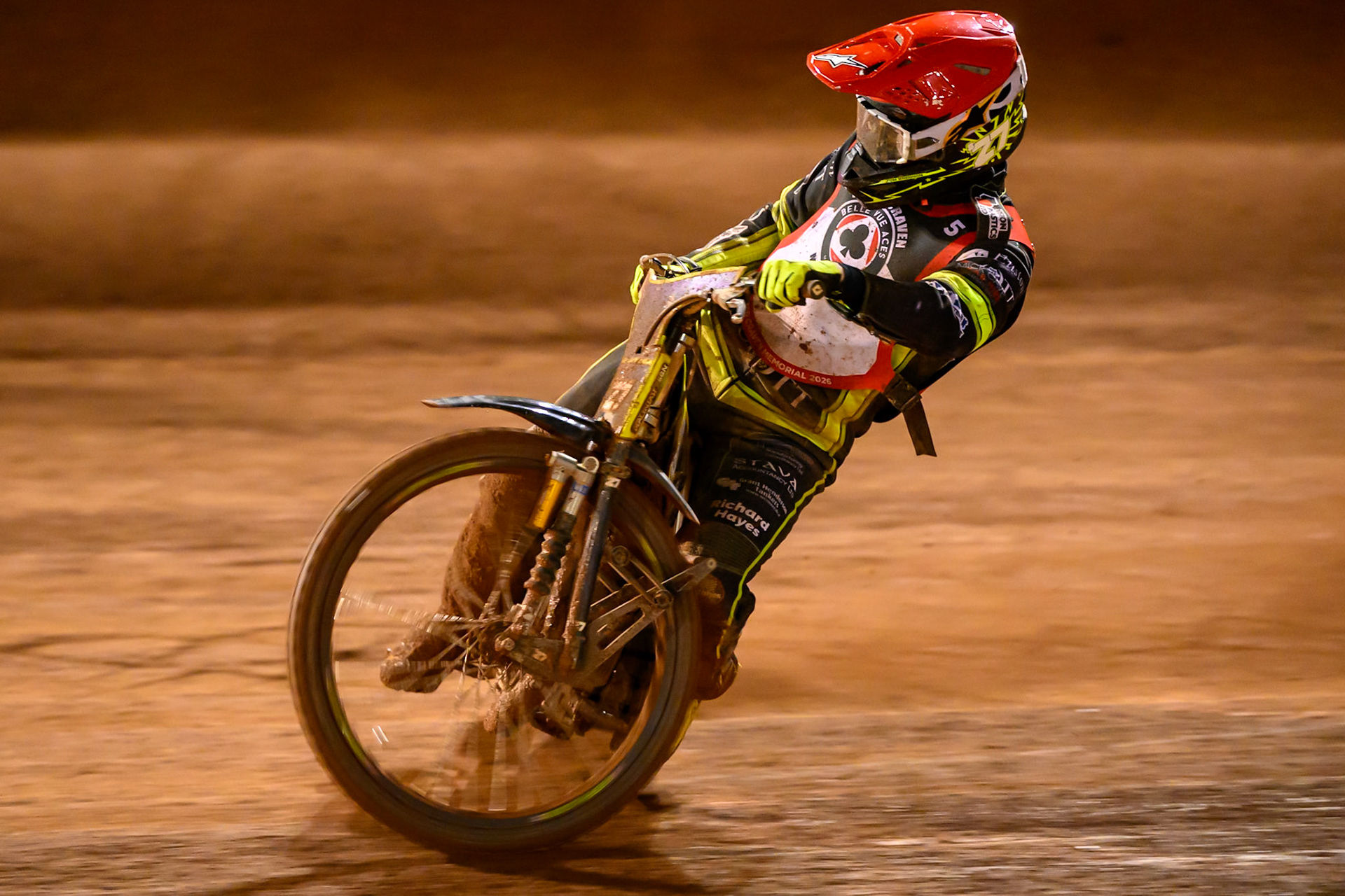 Tom Brennan  in action during the Peter Craven Memorial Trophy at the National Speedway Stadium, Manchester, on Monday 16th March 2026. (Photo: Ian Charles | MI News)
