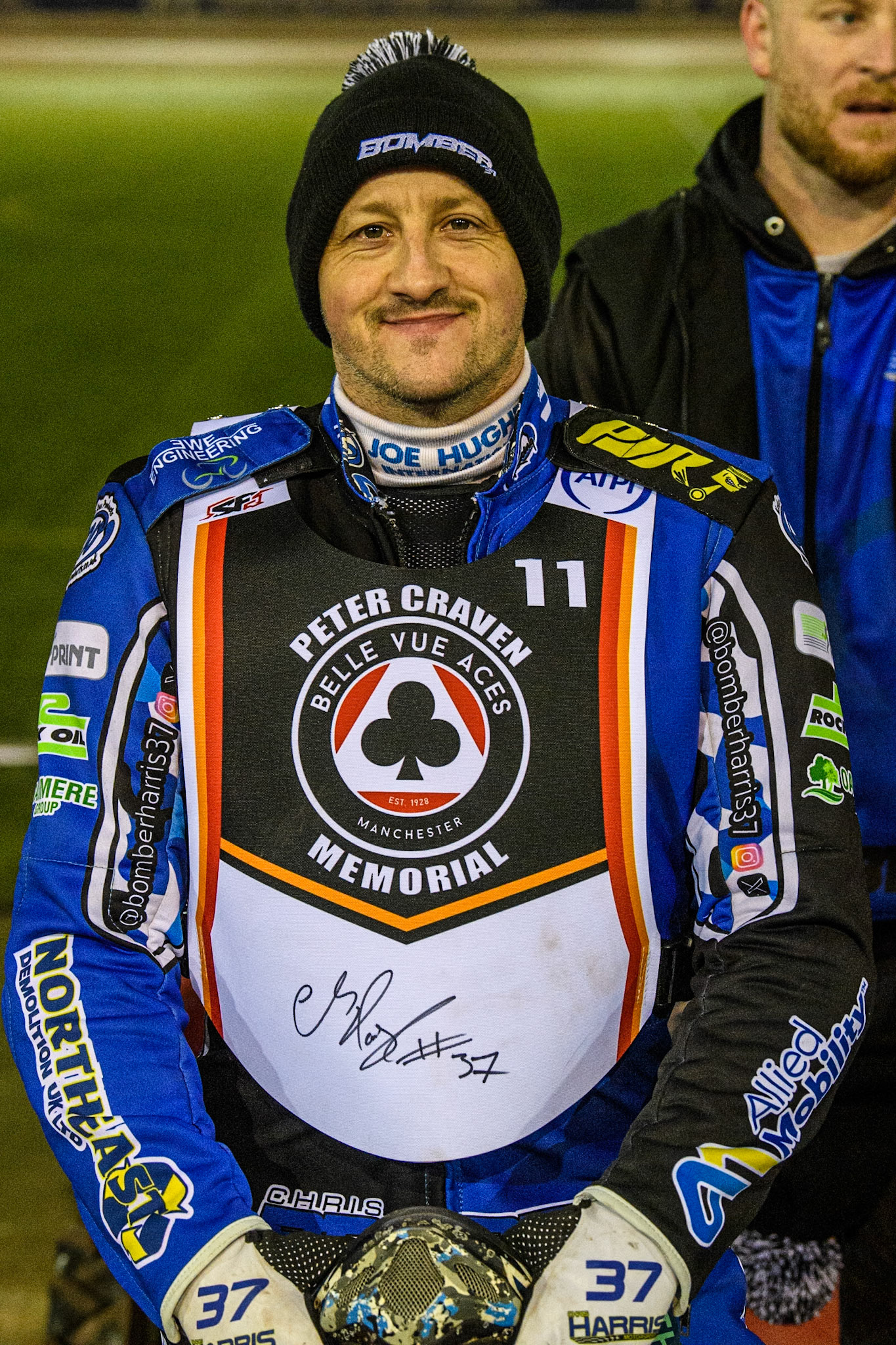 Chris Harris during the Peter Craven Memorial Trophy at the National Speedway Stadium, Manchester on Monday 17th March 2025. (Photo: Ian Charles | MI News)