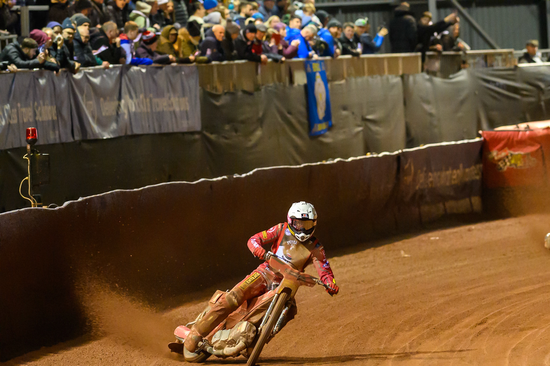 Max Fricke  in action during the Peter Craven Memorial Trophy at the National Speedway Stadium, Manchester, on Monday 16th March 2026. (Photo: Ian Charles | MI News)