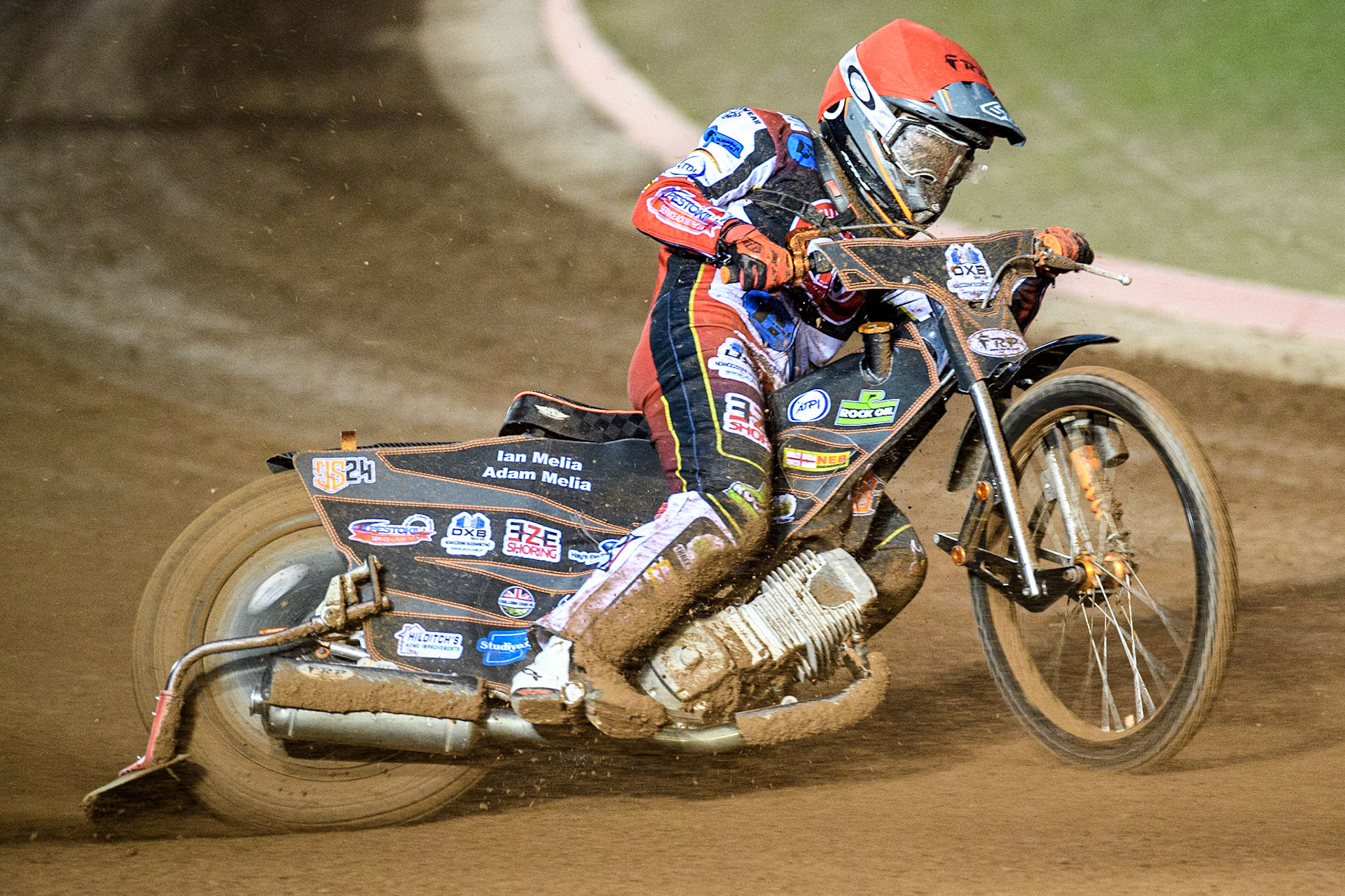Jack Smith in action for Belle Vue Cool Running Colts during the National Development League match between Belle Vue Colts and Leicester Lion Cubs at the National Speedway Stadium, Manchester on Friday 8th September 2023. (Photo: Ian Charles | MI News)