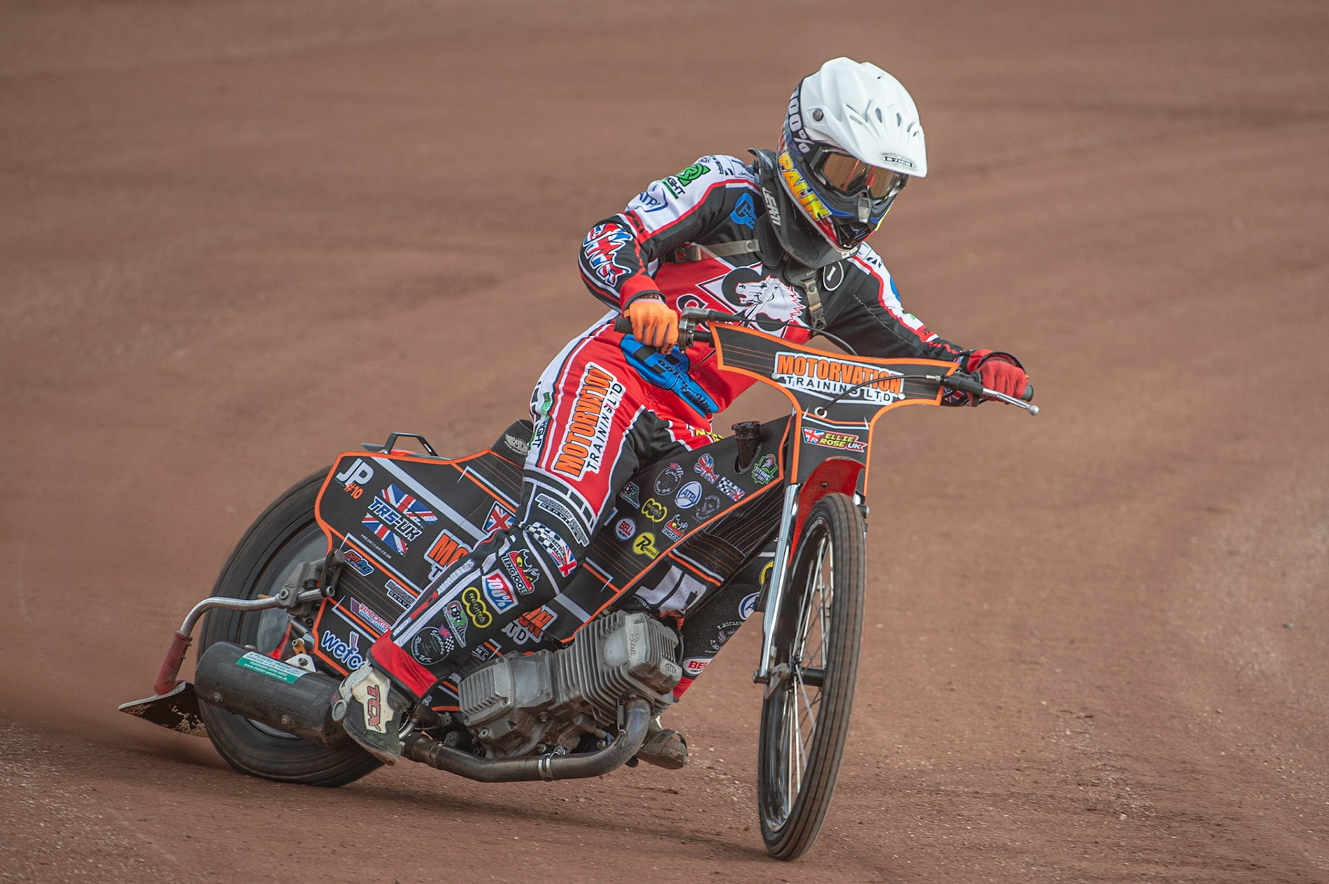 MANCHESTER, ENGLAND  - March 12 Jordan Palin of Belle Vue Colts in action    during The Belle Vue Speedway Media Day, at The National Speedway Stadium, Manchester, on Thursday 12 March 2020. (Credit: Ian Charles | MI News)