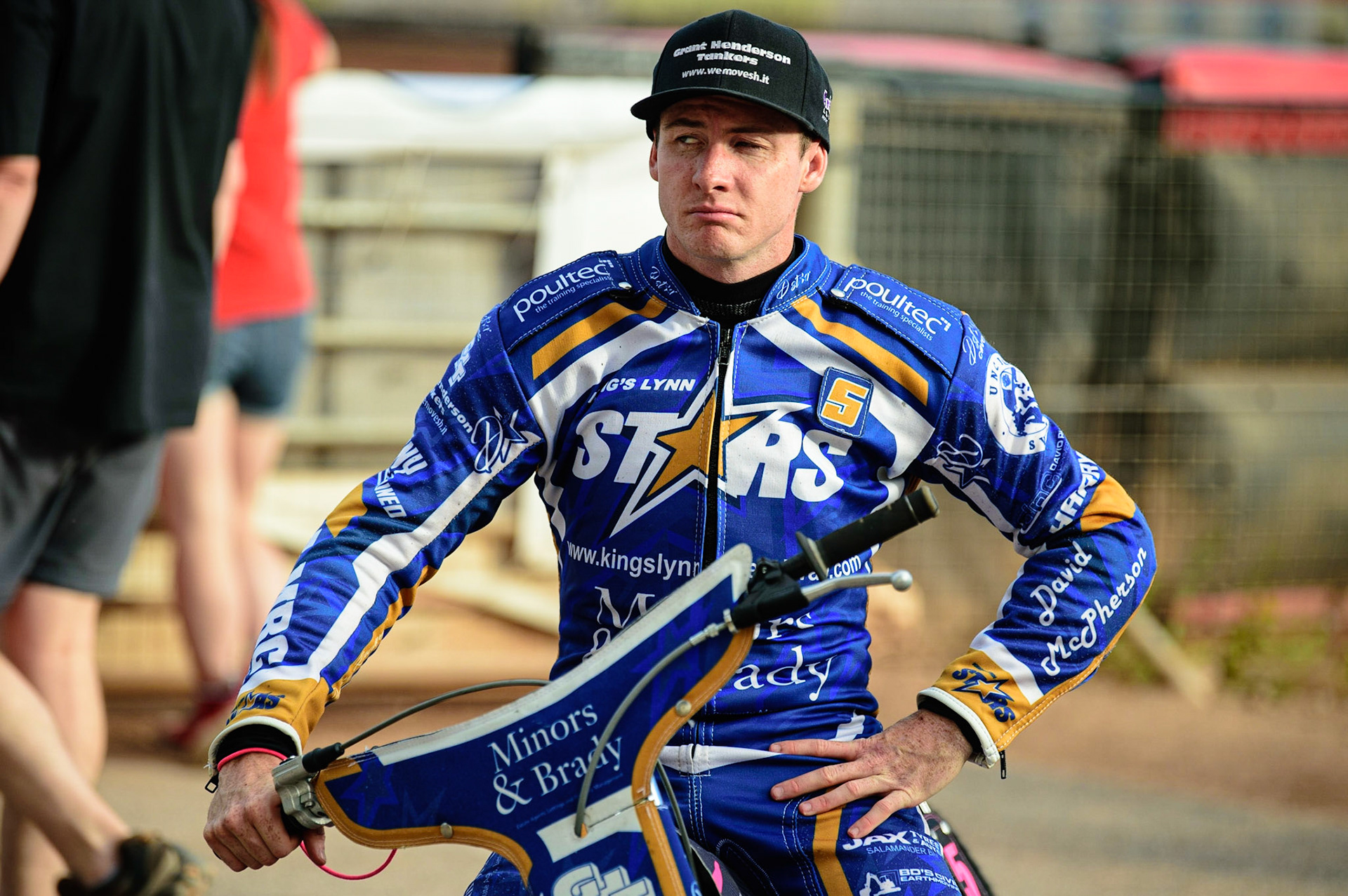 MANCHESTER UK  Josh Pickering  - King’s Lynn Minors &amp; Brady Stars  during the SGB Premiership match between Belle Vue Aces and King's Lynn Stars at the National Speedway Stadium, Manchester on Monday 11th July 2022. (Credit: Ian Charles | MI News)