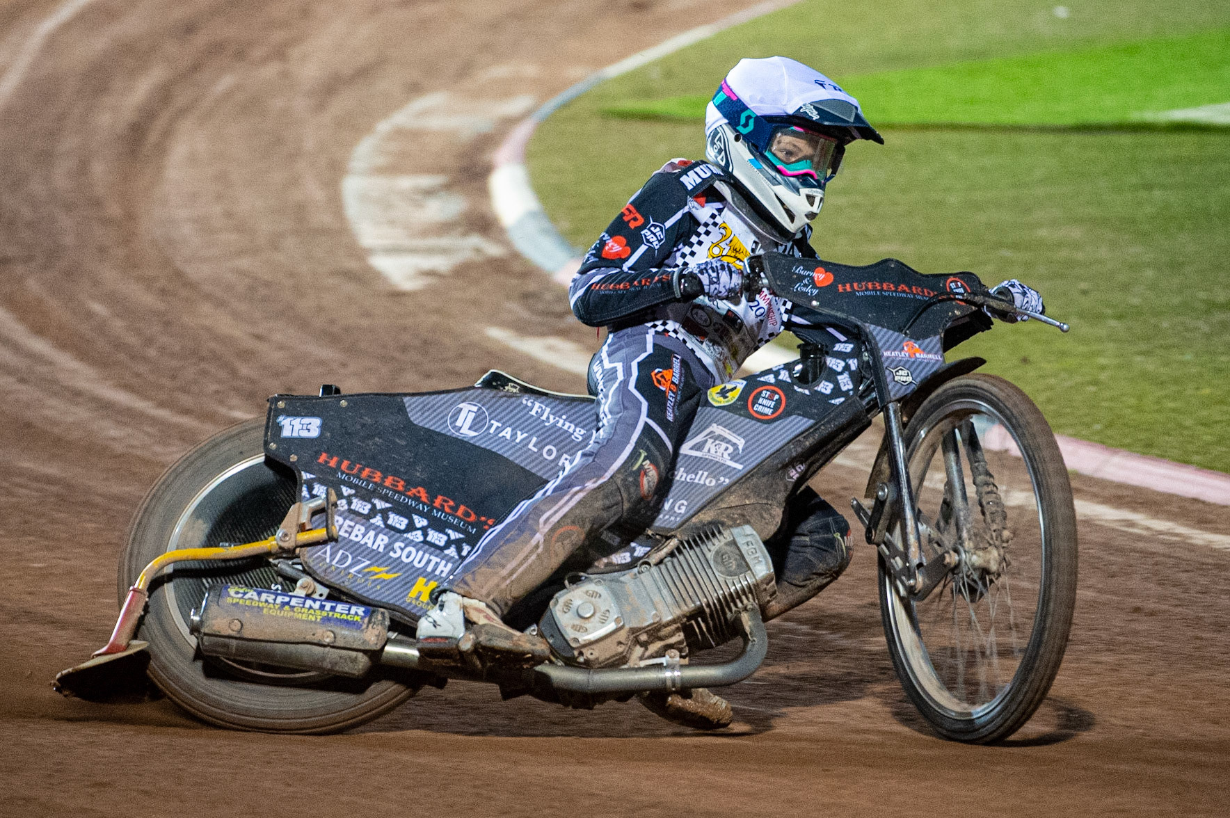 Photo: Ian CharlesVinnie Foord in action  (500cc B Class) British Youth Speedway Championship (Round 5), National Speedway Stadium, Manchester Saturday  10  October  2020