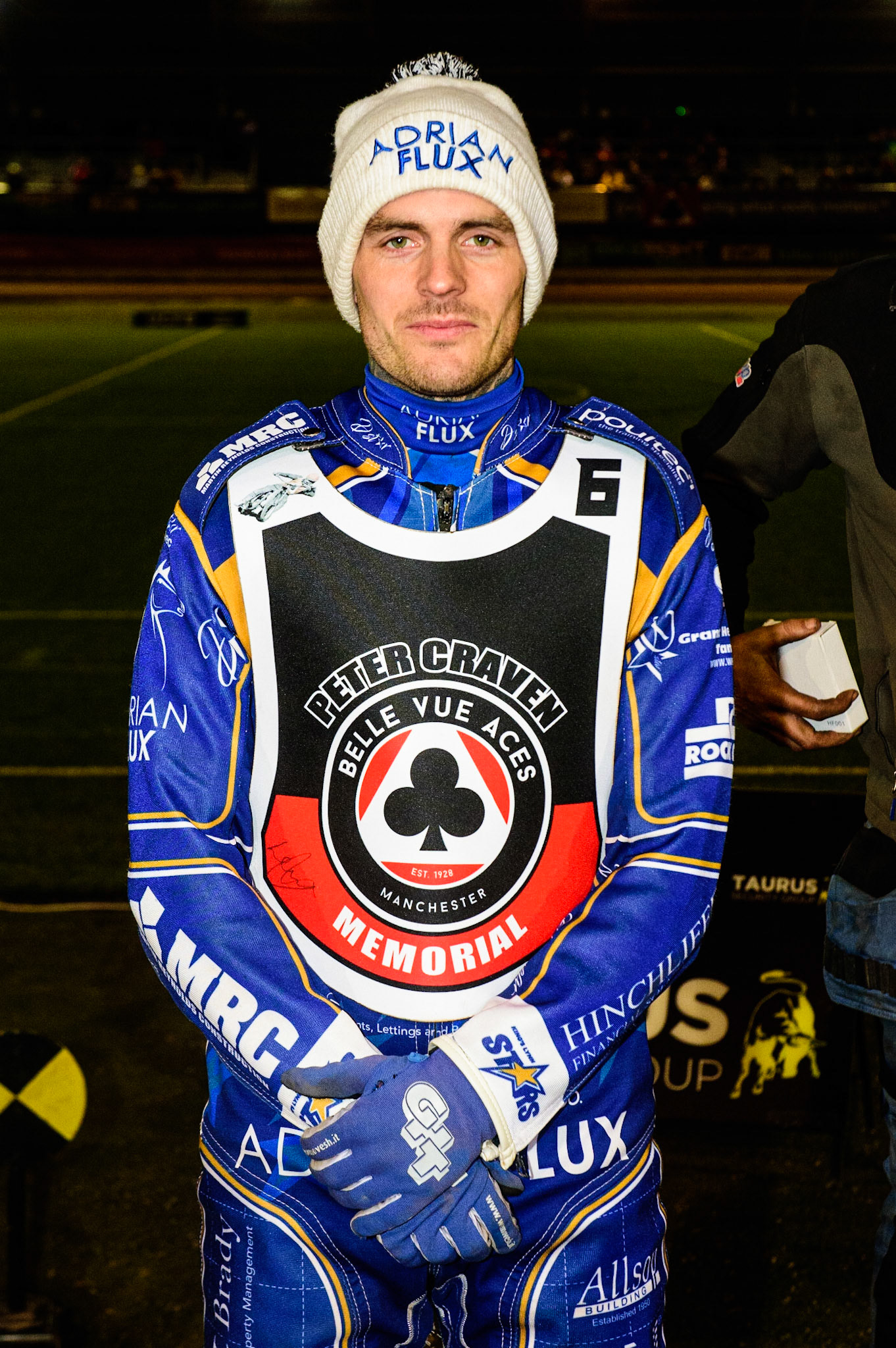 MANCHESTER, UK. OCT 23RD  Lewis Kerr  during the Peter Craven Memorial Trophy event at the National Speedway Stadium, Manchester on Saturday 23rd October 2021. (Credit: Ian Charles | MI News)