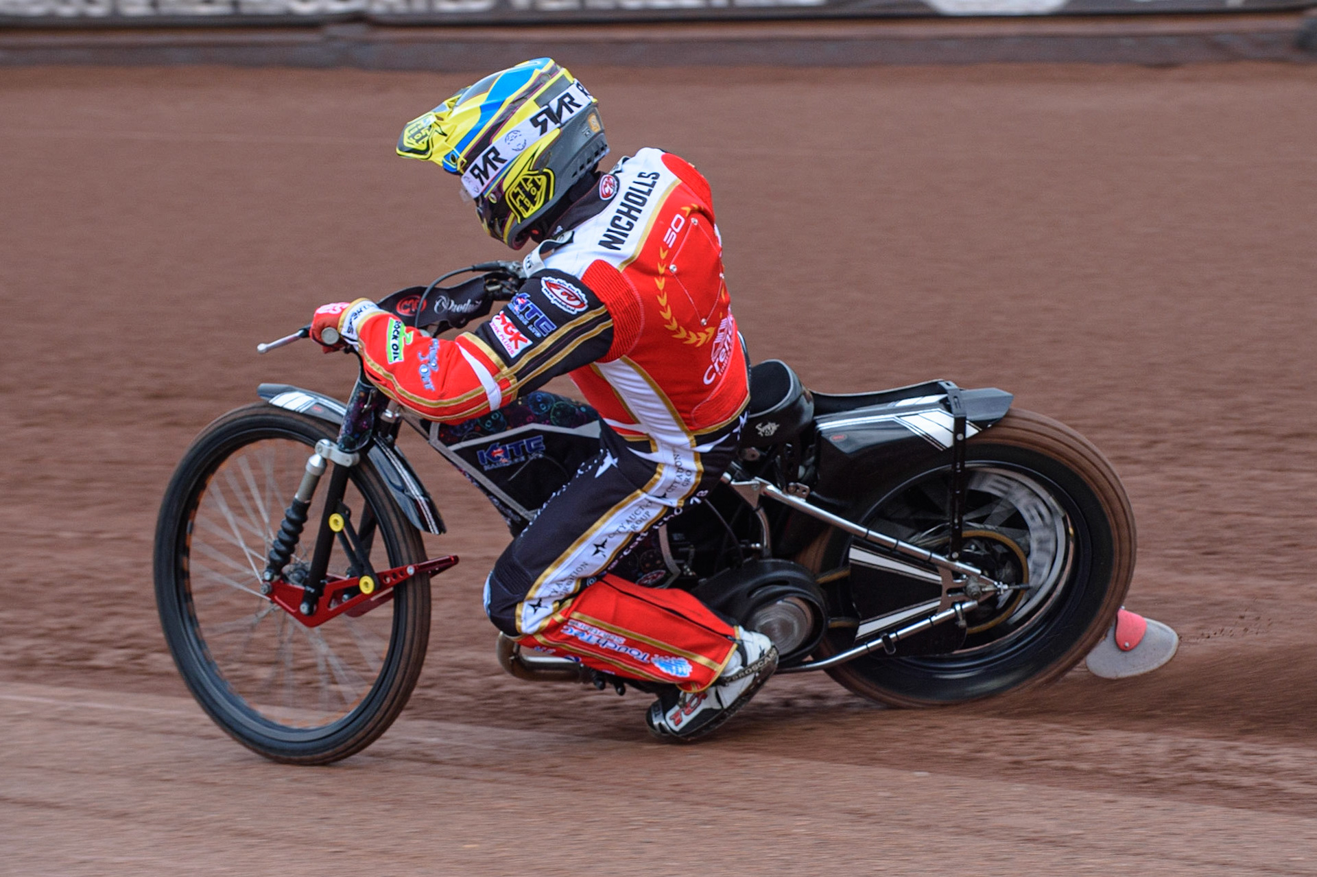 Photo: Ian CharlesScott Nichols In ActionDiscovery Networks Eurosport Speedway Season Launch, National Speedway Stadium, Manchester Wednesday  12  May  2021