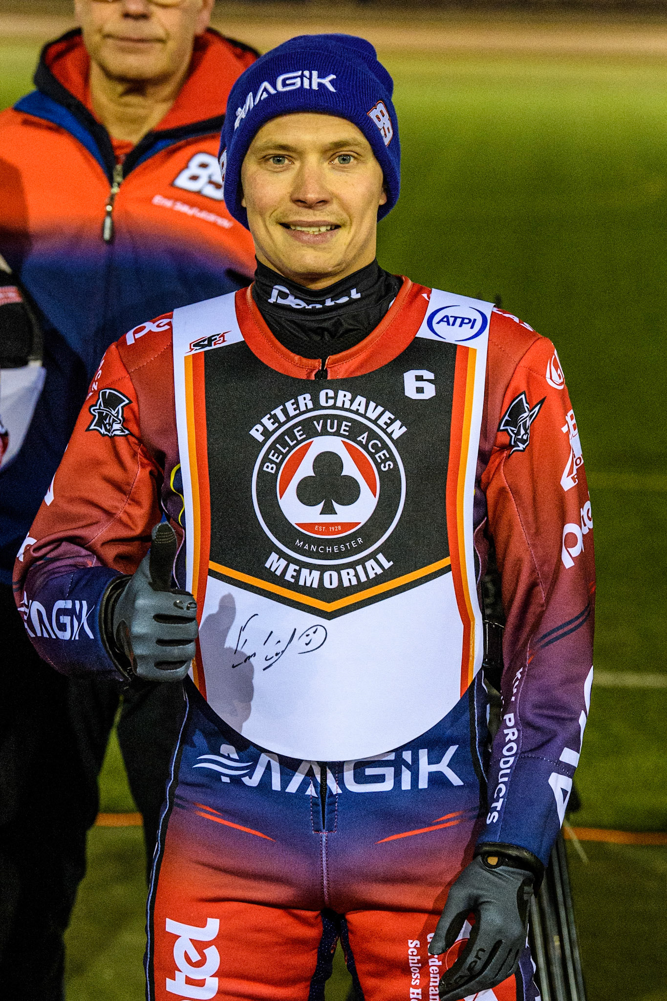 Emil Sayfutdinov during the Peter Craven Memorial Trophy at the National Speedway Stadium, Manchester on Monday 17th March 2025. (Photo: Ian Charles | MI News)