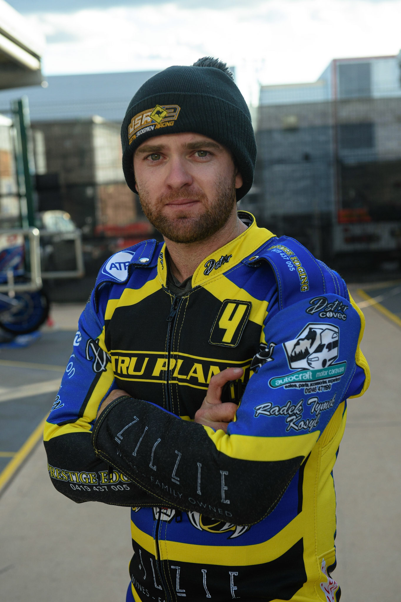 Photo: Ian CharlesJustin Sedgmen  - Sheffield TruPlant Tigers Belle Vue Aces v Sheffield Tigers, British Speedway Premier League, National Speedway Stadium, Manchester Monday  17  May  2021