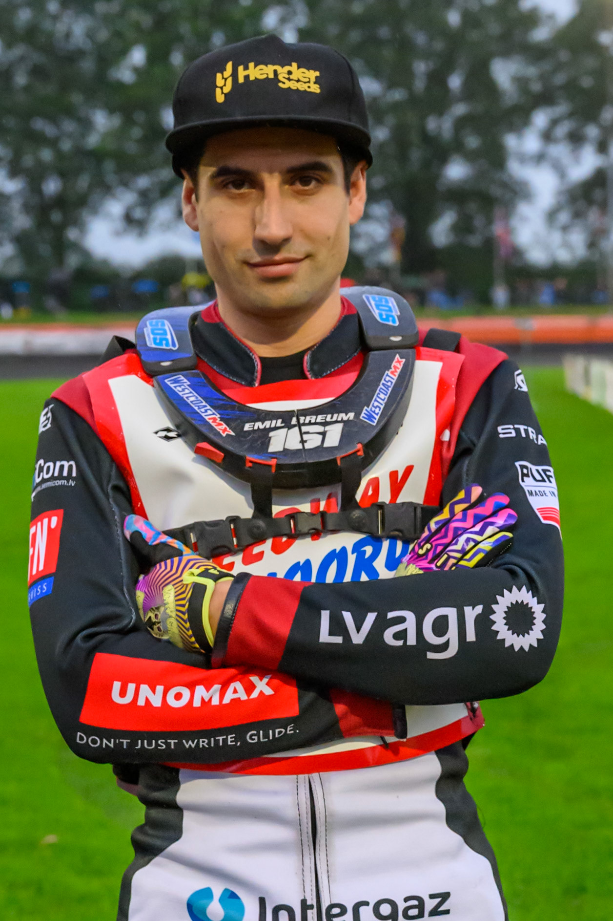 Cristian Zubillaga of Argentina during the Gouden KENNY Helm at Speedway Veenoord, Veenoord in the Netherlands on Saturday 19th September 2026. (Photo: Ian Charles | MI News)