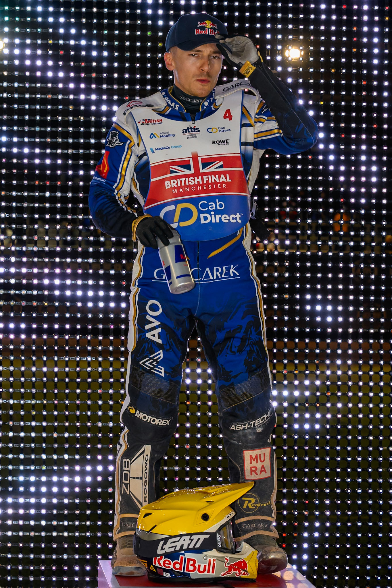 Robert Lambert (4)  2026 British Champion during the Cab Direct British Speedway Championship Final at the National Speedway Stadium, Manchester on Saturday 15th August 2026. (Photo: Ian Charles | MI News)