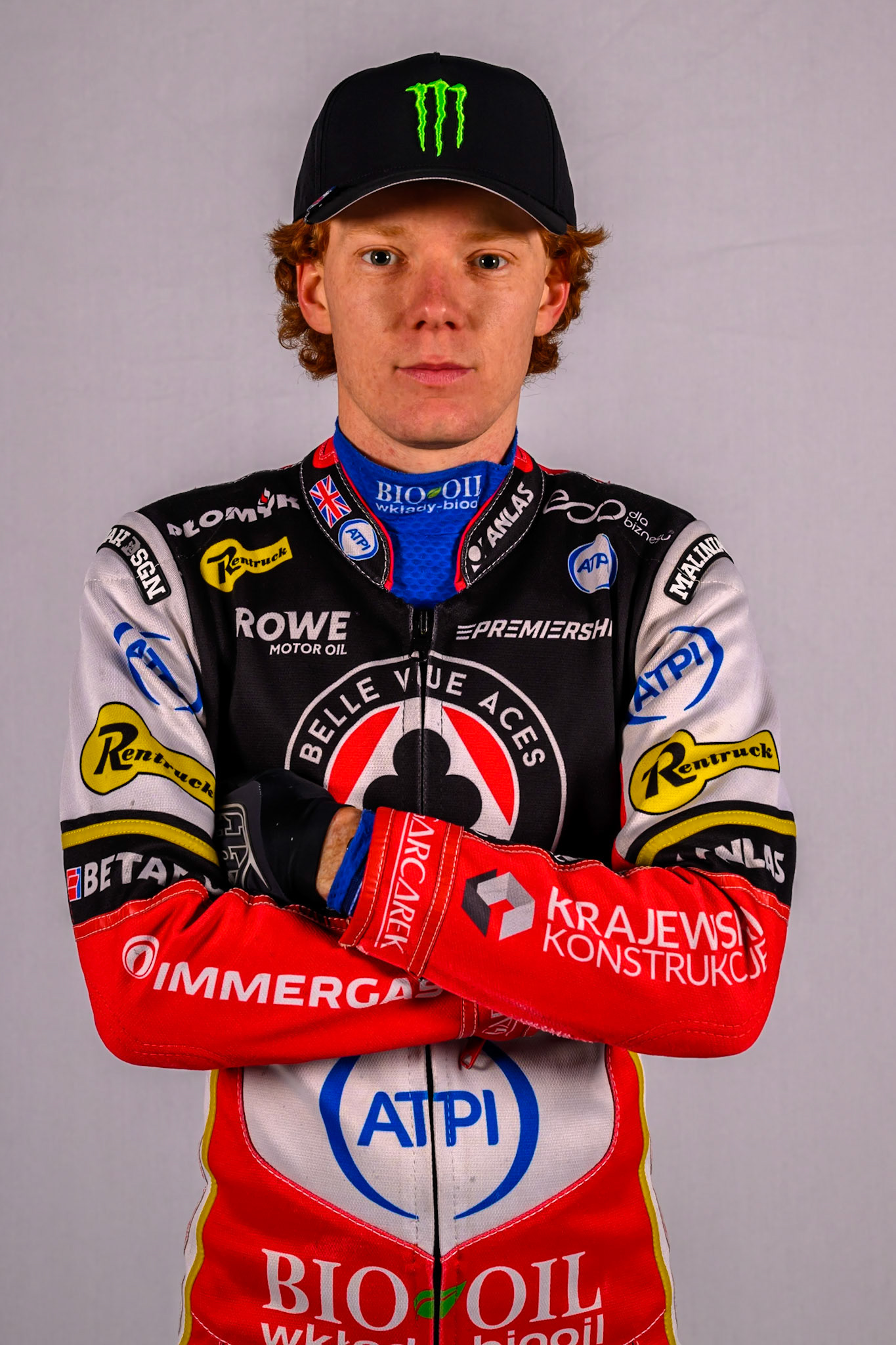 Dan Bewley of Belle Vue Aces during the Belle Vue Aces Media Day at the National Speedway Stadium, Manchester on Wednesday 11th March 2026. (Photo: Ian Charles | MI News)