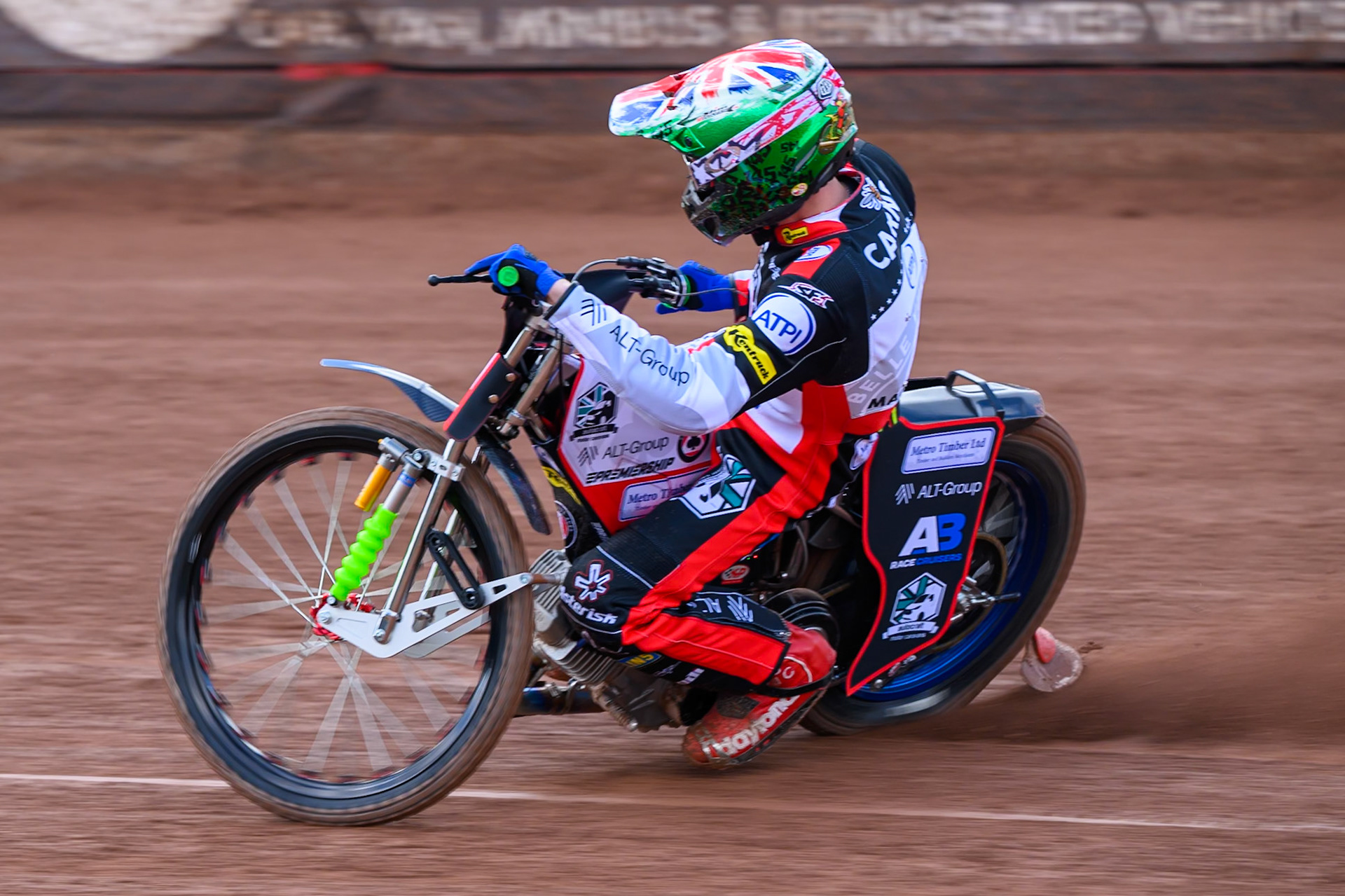 Will Cairns, Rising Star Rider of Belle Vue Aces in action during the Belle Vue Aces Media Day at the National Speedway Stadium, Manchester on Wednesday 11th March 2026. (Photo: Ian Charles | MI News)