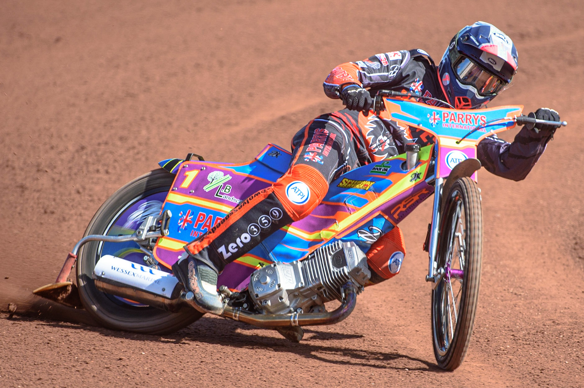 Photo: Ian CharlesRory Schlein In ActionDiscovery Networks Eurosport Speedway Season Launch, National Speedway Stadium, Manchester Wednesday  12  May  2021