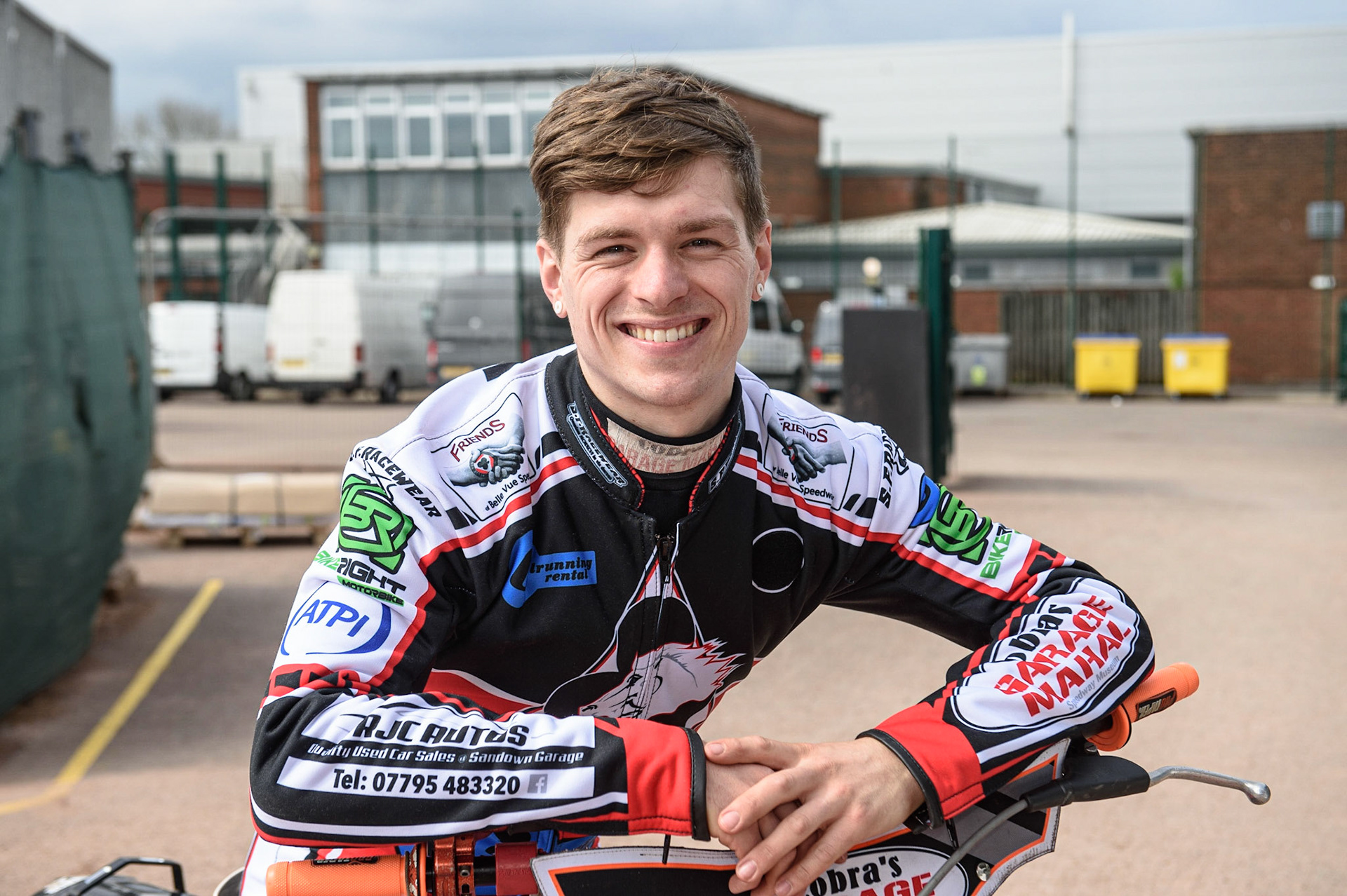 Photo: Ian CharlesConnor Coles - Belle Vue ColtsBelle Vue Press &amp; Practice, , National Speedway Stadium, Manchester Thursday  13  May  2021