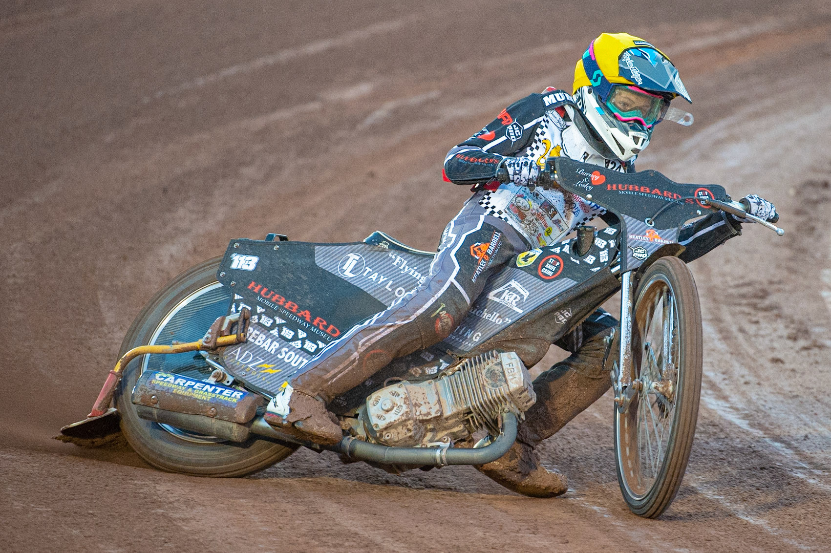 Photo: Ian CharlesVinnie Foord in action (500cc B Class) British Youth Speedway Championship (Round 5), National Speedway Stadium, Manchester Saturday  10  October  2020