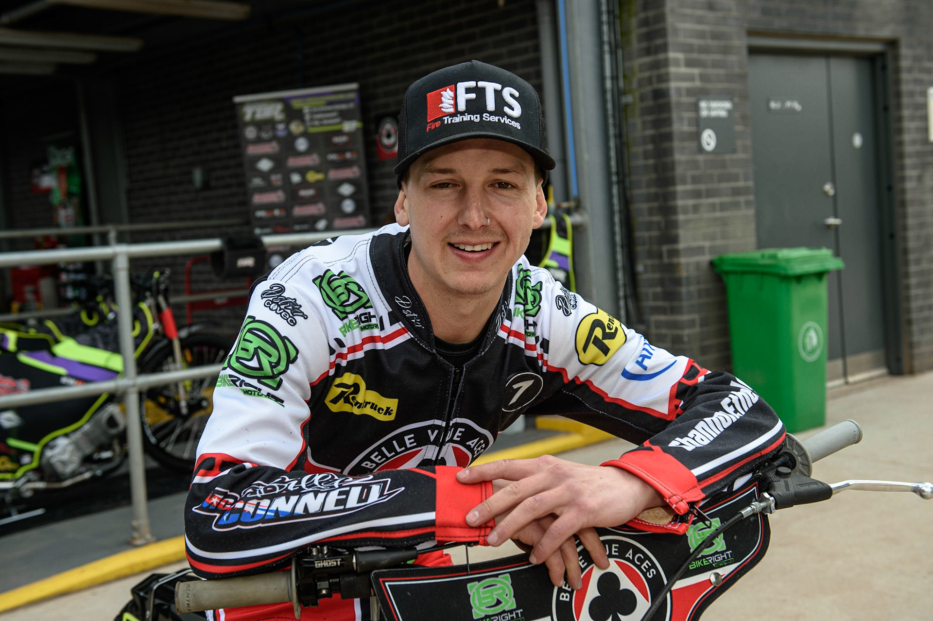 Photo: Ian CharlesJye Etheridge - Belle Vue AcesBelle Vue Press &amp; Practice, , National Speedway Stadium, Manchester Thursday  13  May  2021