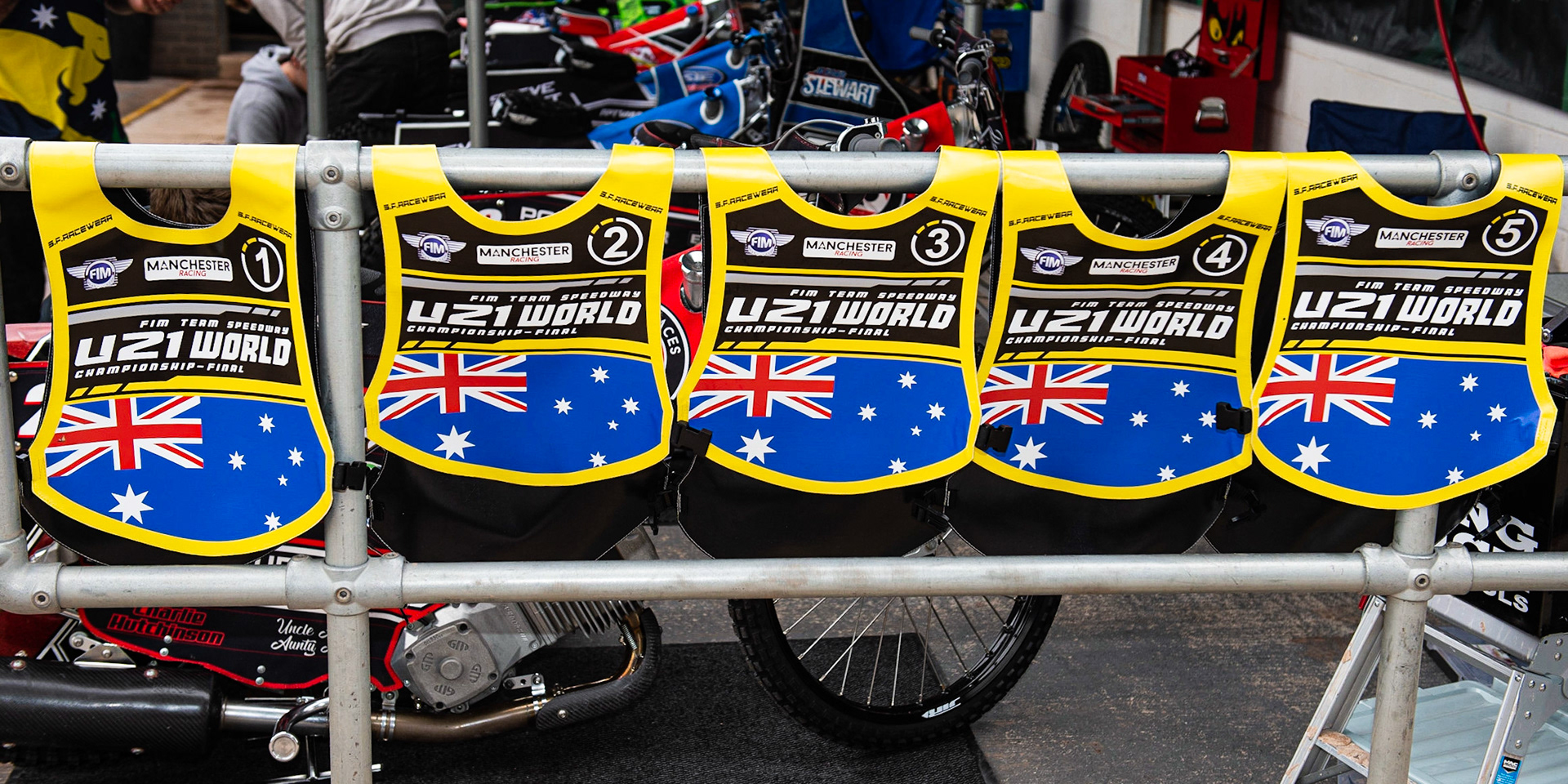 Photo: Ian Charles

Australian Race Jackets

FIM Team Speedway U-21 World Championship, National Speedway Stadium, Manchester Friday 12 July  2019