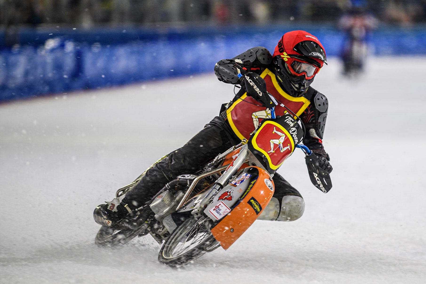 Tim Dixon of Great Britain in action during the Roelof Thijs Bokaal, Ice Rink Thialf, Heerenveen, Netherlands on Friday 4th April 2025. (Photo: Ian Charles | MI News)