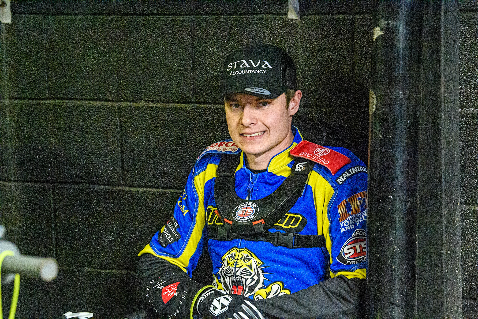 Sheffield Tigers' Dan Gilkes  during the Rowe Motor Oil Premiership Play Off Semi Final 2nd leg between Sheffield Tigers and Belle Vue Aces at Owlerton Stadium, Sheffield on Thursday 19th September 2024. (Photo: Ian Charles | MI News)