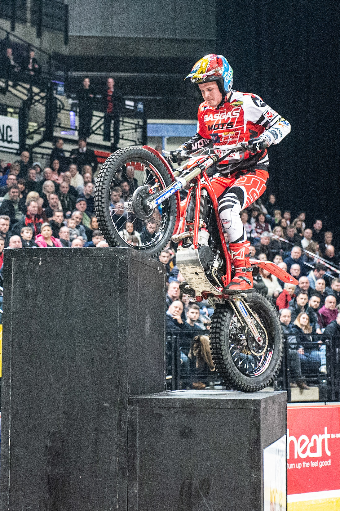 SHEFFIELD, ENGLAND  - DECEMBER 28TH  Jack Price, UK (GasGas) on Section 2  during the 25th Anniversary Sheffield Indoor Trial at the FlyDSA Arena, Sheffield on Saturday 28th December 2019. (Credit: Ian Charles | MI News)