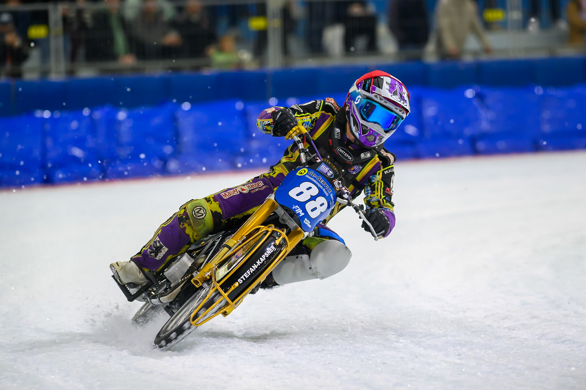 Bernhard Sanftl of Germany in action during the ROELOF THIJS BOKAAL at Ice Rink Thialf, Heerenveen on Friday 10th April 2026.  (Photo: Ian Charles | MI News)