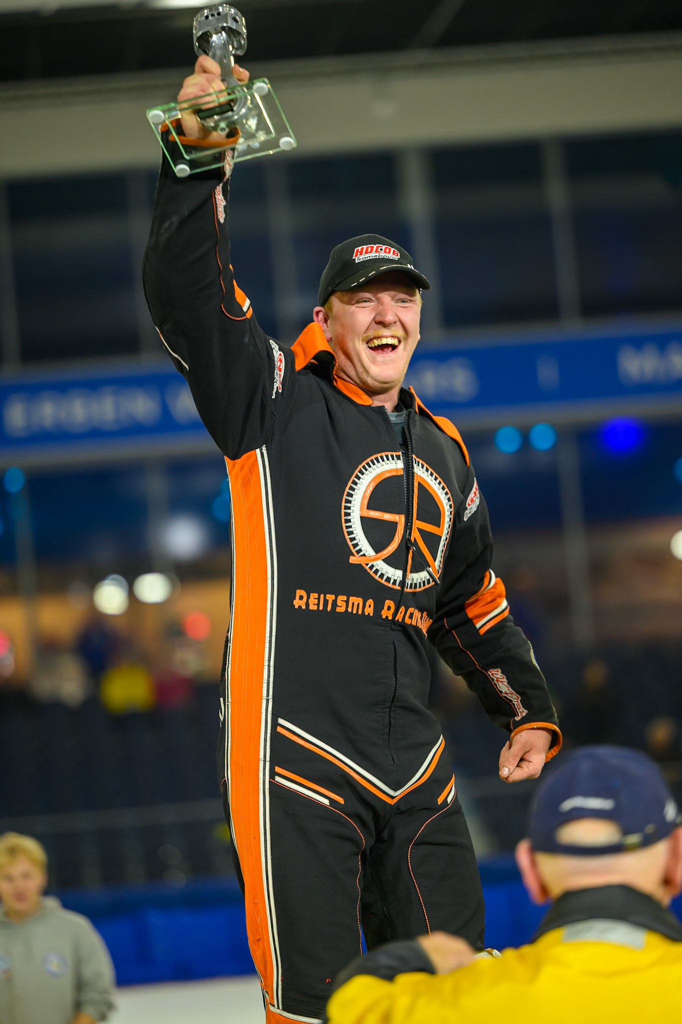 The winner: Sebastian Reitsma of The Netherlands during the ROELOF THIJS BOKAAL at Ice Rink Thialf, Heerenveen on Friday 10th April 2026.  (Photo: Ian Charles | MI News)