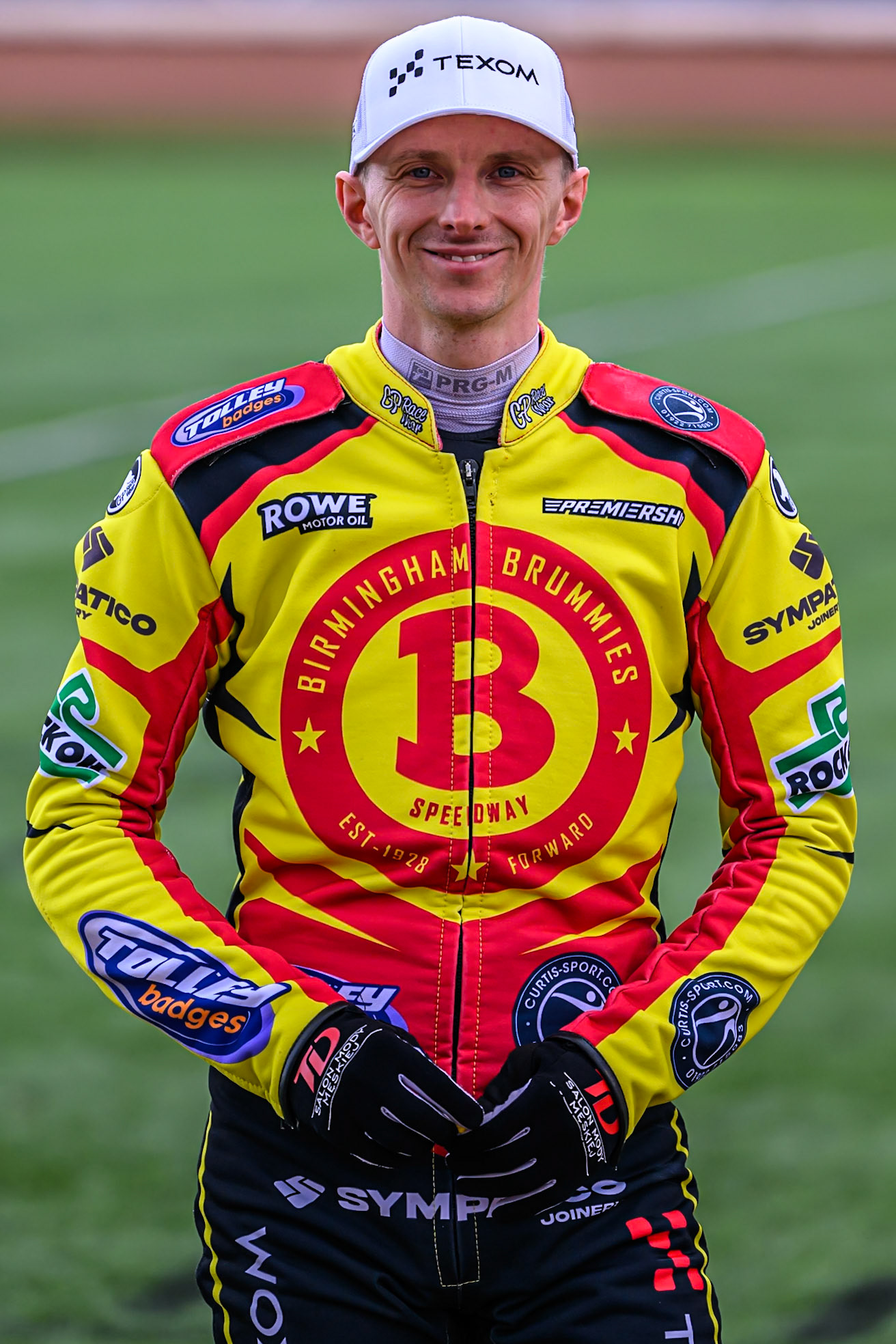 Birmingham Brummies' Tobias Musielak during the Rowe Motor Oil Premiership match between Belle Vue Aces and Birmingham Brummies at the National Speedway Stadium, Manchester on Monday 7th July 2025. (Photo: Ian Charles | MI News)