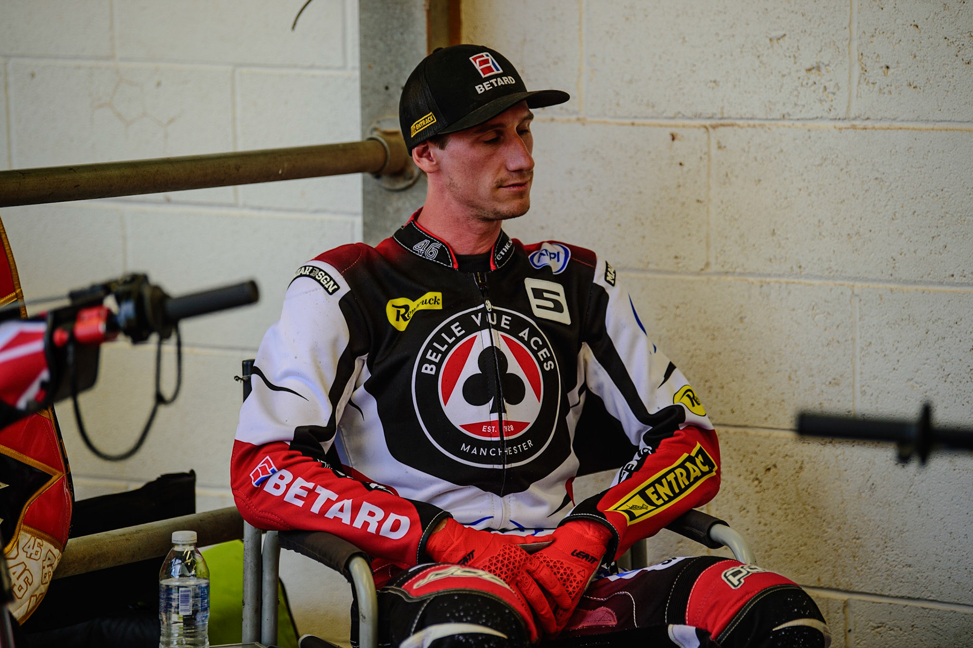 MANCHESTER UK Max Fricke  - Belle Vue ATPI Aces   during the SGB Premiership match between Belle Vue Aces and King's Lynn Stars at the National Speedway Stadium, Manchester on Monday 11th July 2022. (Credit: Ian Charles | MI News)
