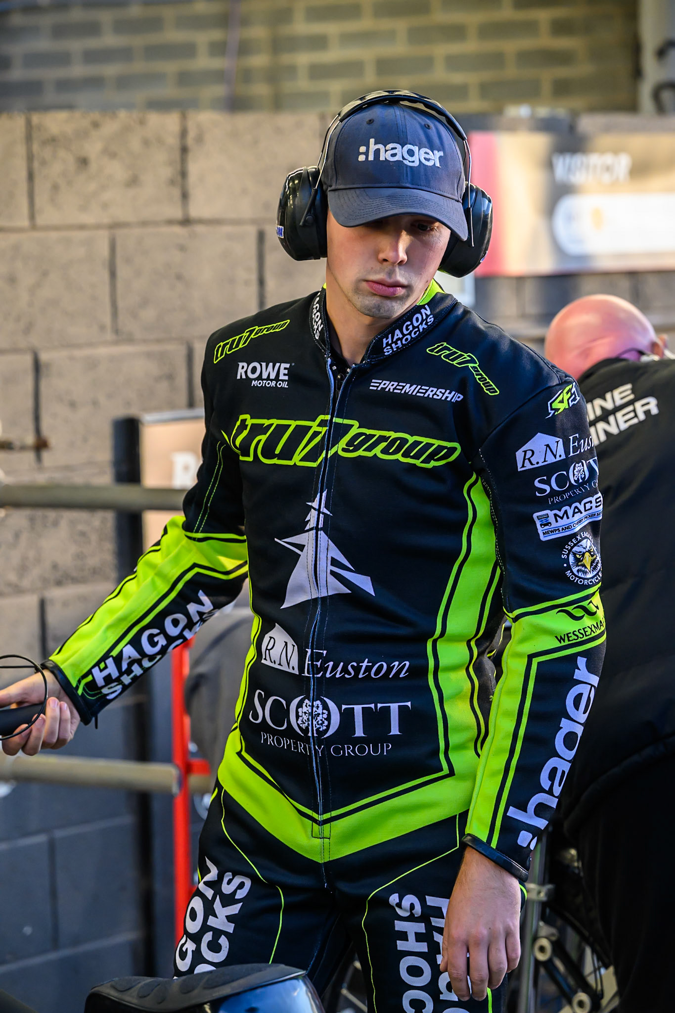 Jason Edwards of Ipswich Witches during the Rowe Motor Oil Premiership Play Off Semi Final 1 (1st Leg)  between Belle Vue Aces and Ipswich Witches at the National Speedway Stadium, Manchester on Monday 8th September 2025. (Photo: Ian Charles | MI News)