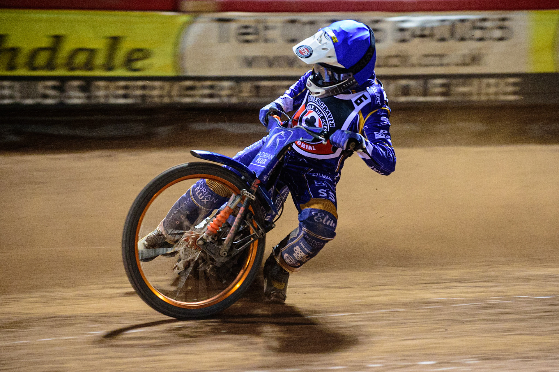 MANCHESTER, UK. OCT 23RD  Lewis Kerr  in action  during the Peter Craven Memorial Trophy event at the National Speedway Stadium, Manchester on Saturday 23rd October 2021. (Credit: Ian Charles | MI News)