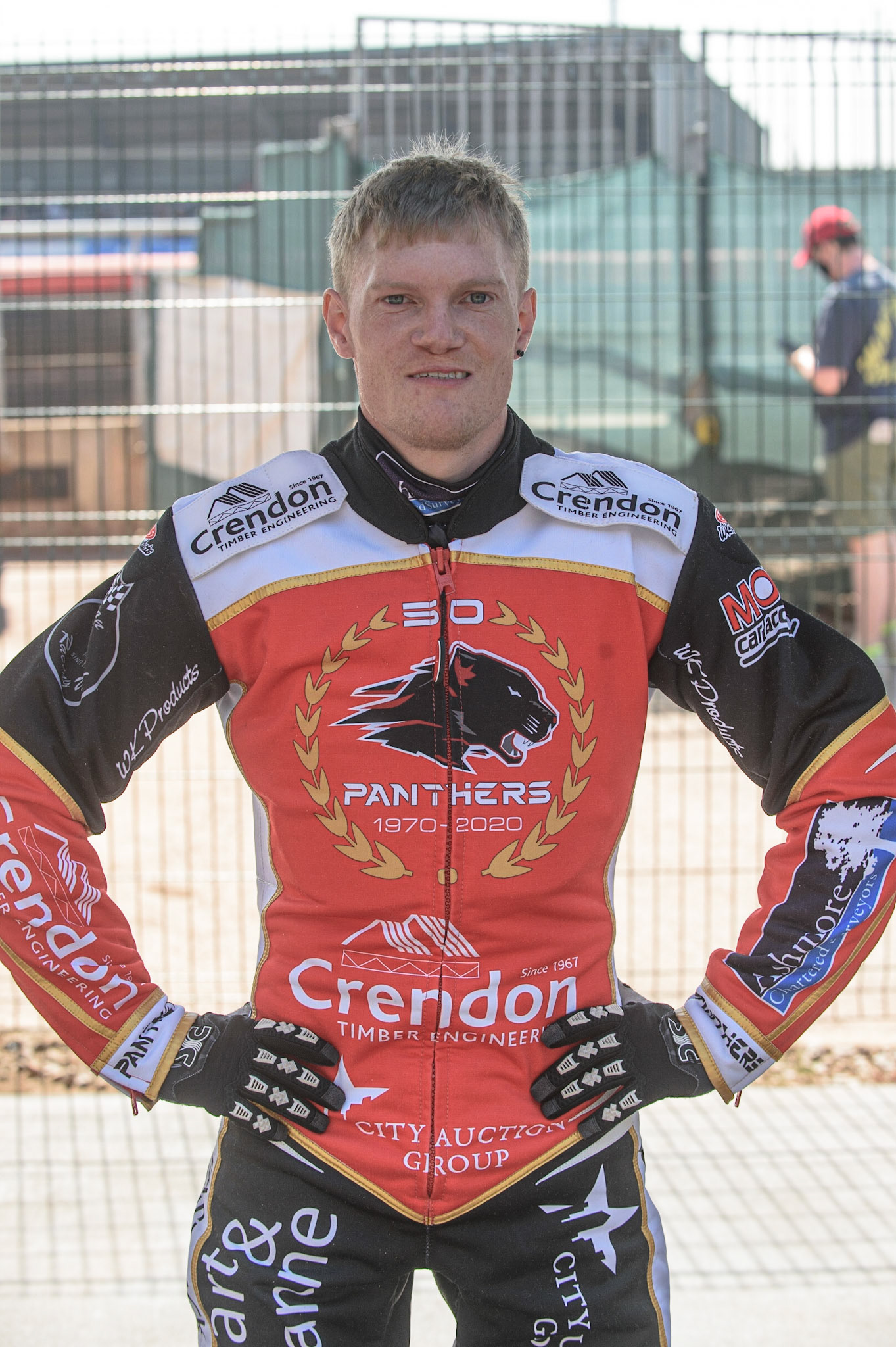 MANCHESTER, UK. MAY 31ST  Michael Palm Toft  - Peterborough Crendon Panthers  during the SGB Premiership match between Belle Vue Aces and Peterborough at the National Speedway Stadium, Manchester on Monday 31st May 2021. (Credit: Ian Charles | MI News)