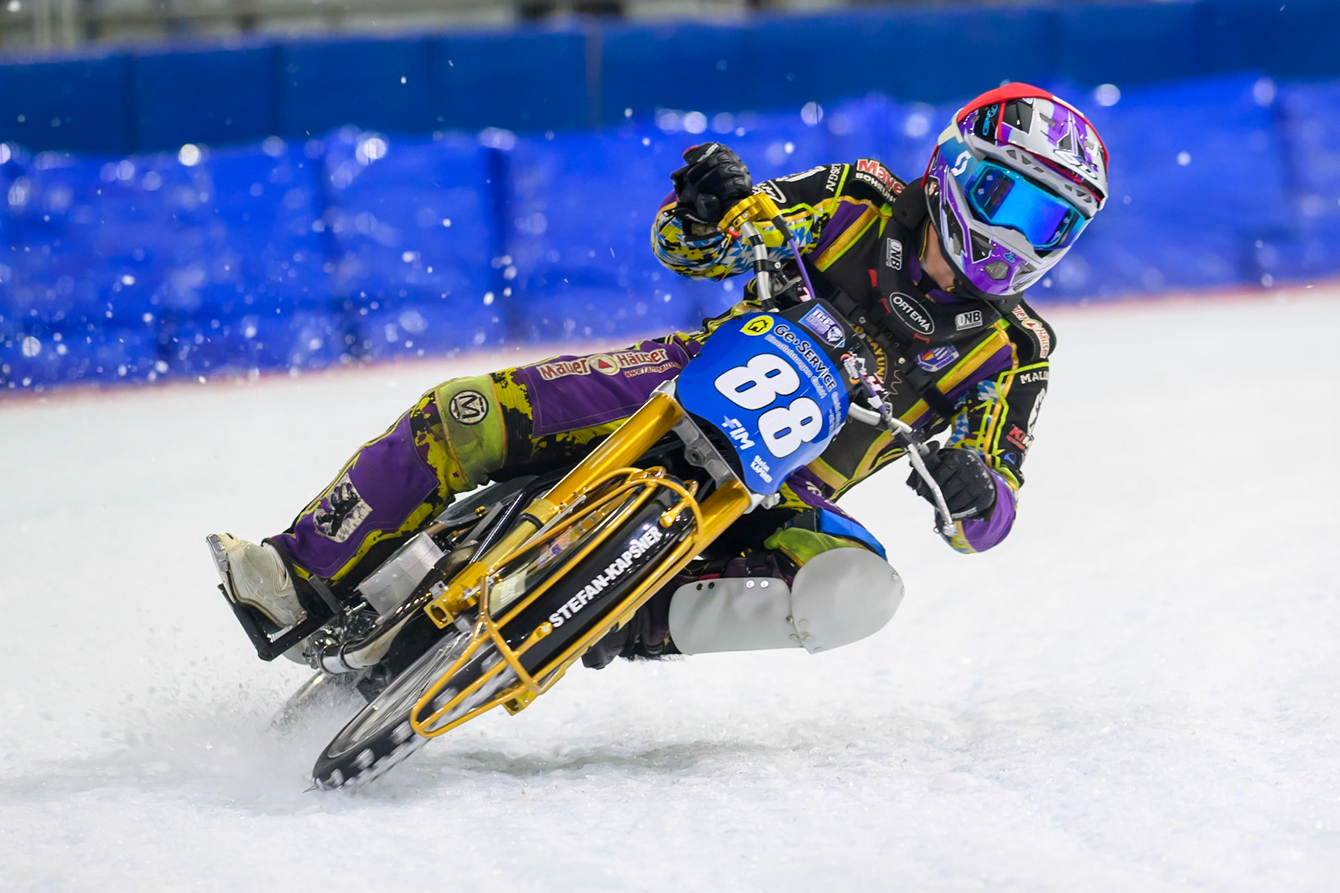 Bernhard Sanftl of Germany in action during the ROELOF THIJS BOKAAL at Ice Rink Thialf, Heerenveen on Friday 10th April 2026.  (Photo: Ian Charles | MI News)