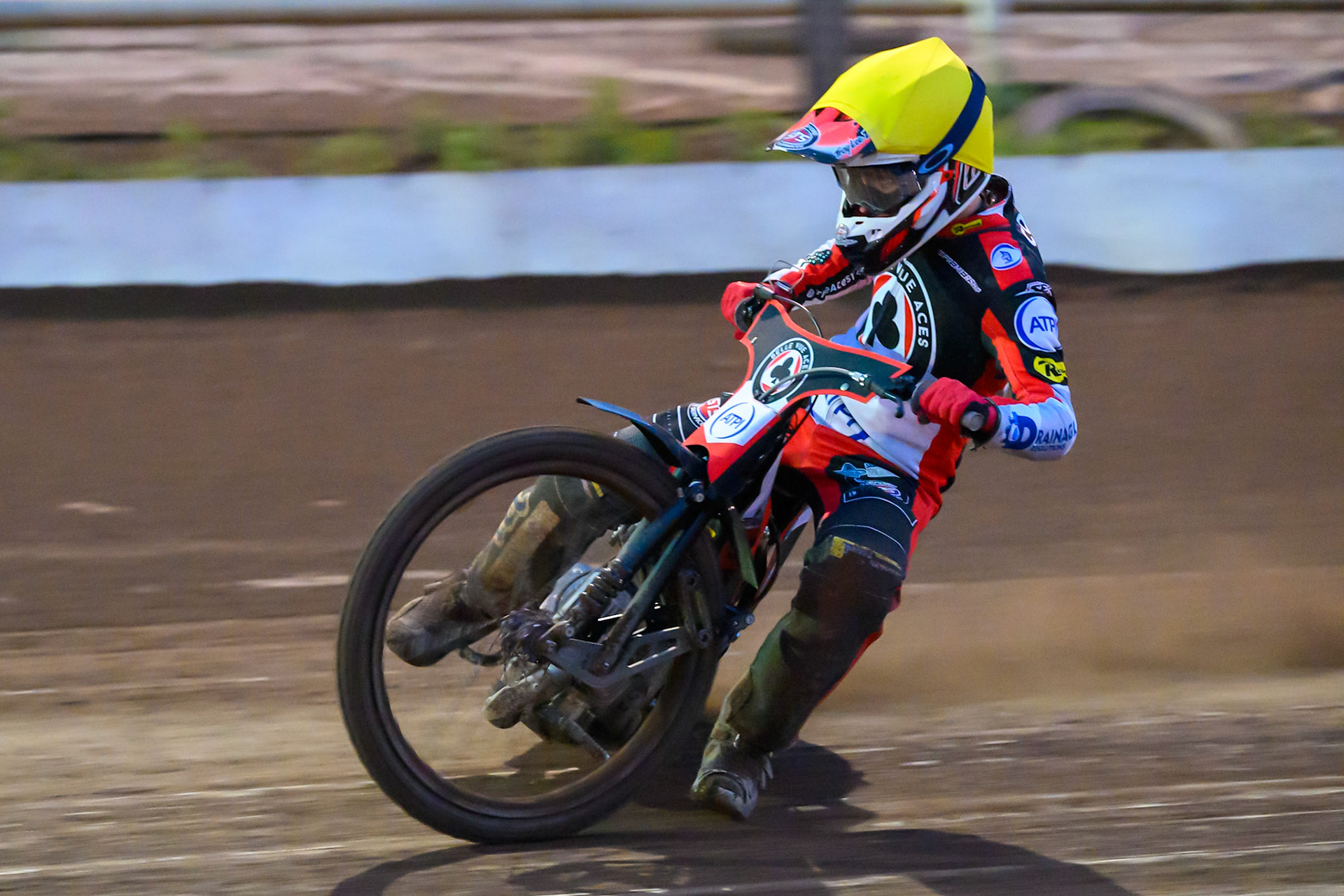 Zach Cook of Belle Vue Aces in action during the Rowe Motor Oil Premiership match between Sheffield Tigers and Belle Vue Aces at Owlerton Stadium, Sheffield on Monday 31st August 2026. (Photo: Ian Charles | MI News)