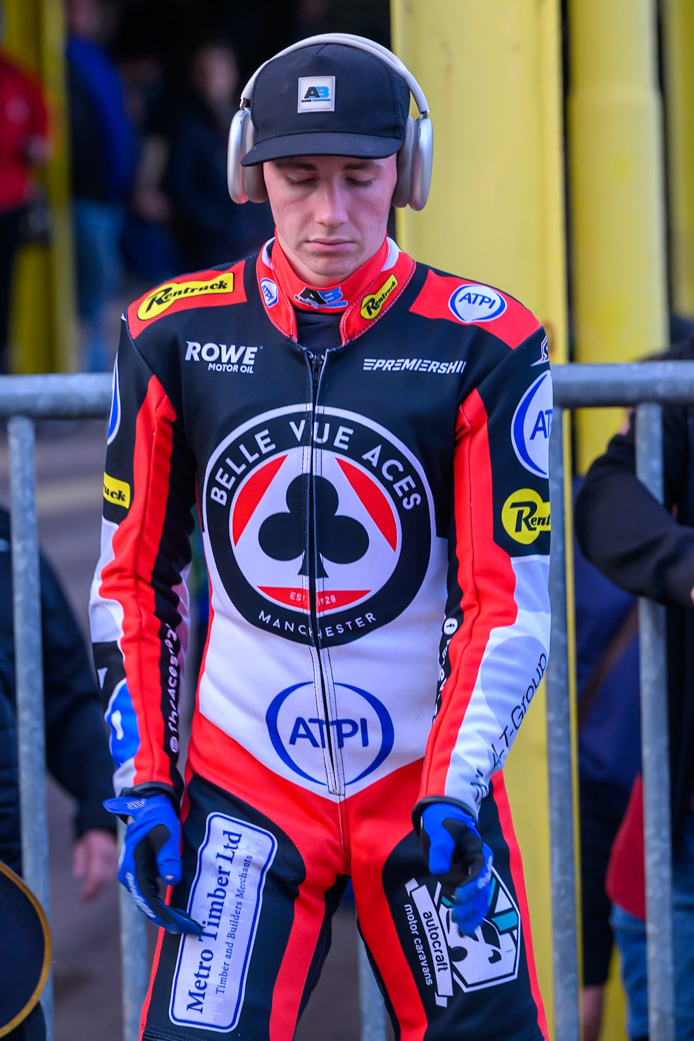 William Cairns of Belle Vue Aces during the Rowe Motor Oil Premiership match between Sheffield Tigers and Belle Vue Aces at Owlerton Stadium, Sheffield on Monday 31st August 2026. (Photo: Ian Charles | MI News)