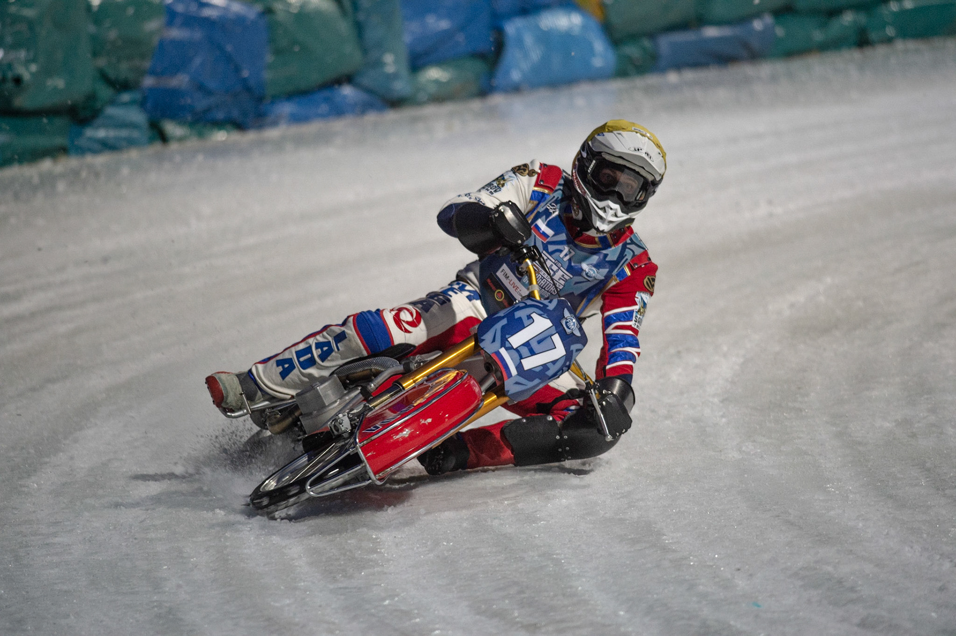 BERLIN GERMANY  - February 29   Igor Kononov of Russia in action  during theIce Speedway of Nations (Day 1) at the Horst-Dohm-Eisstadion, Berlin,  on Saturday 29 February 2020. (Credit: Ian Charles | MI News)