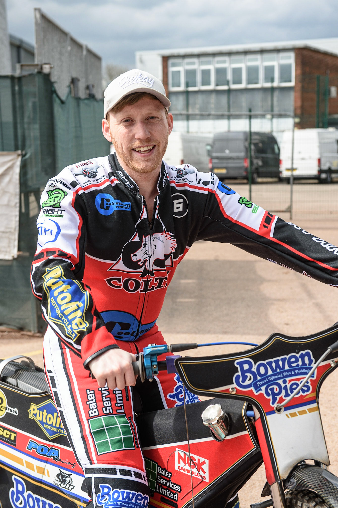Photo: Ian CharlesPaul Bowen - Belle Vue ColtsBelle Vue Press &amp; Practice, , National Speedway Stadium, Manchester Thursday  13  May  2021