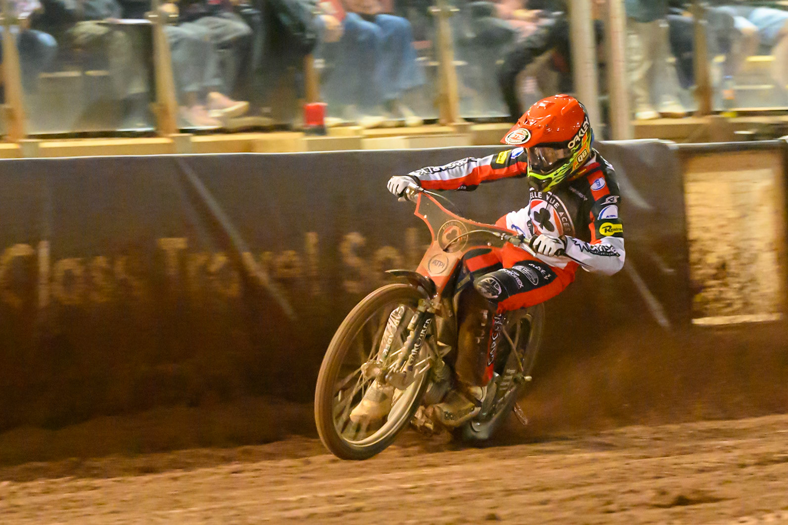 Nicolai Klindt, Guest Rider for Belle Vue Aces in action during the Rowe Motor Oil Premiership Grand Final 2nd Leg between Belle Vue Aces and Sheffield Tigers at the National Speedway Stadium, Manchester on Friday 16th October 2026. (Photo: Ian Charles | MI News)
